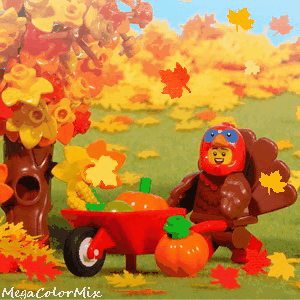 The Secret Adventures of LEGO Minifigs: Thanksgiving Feast