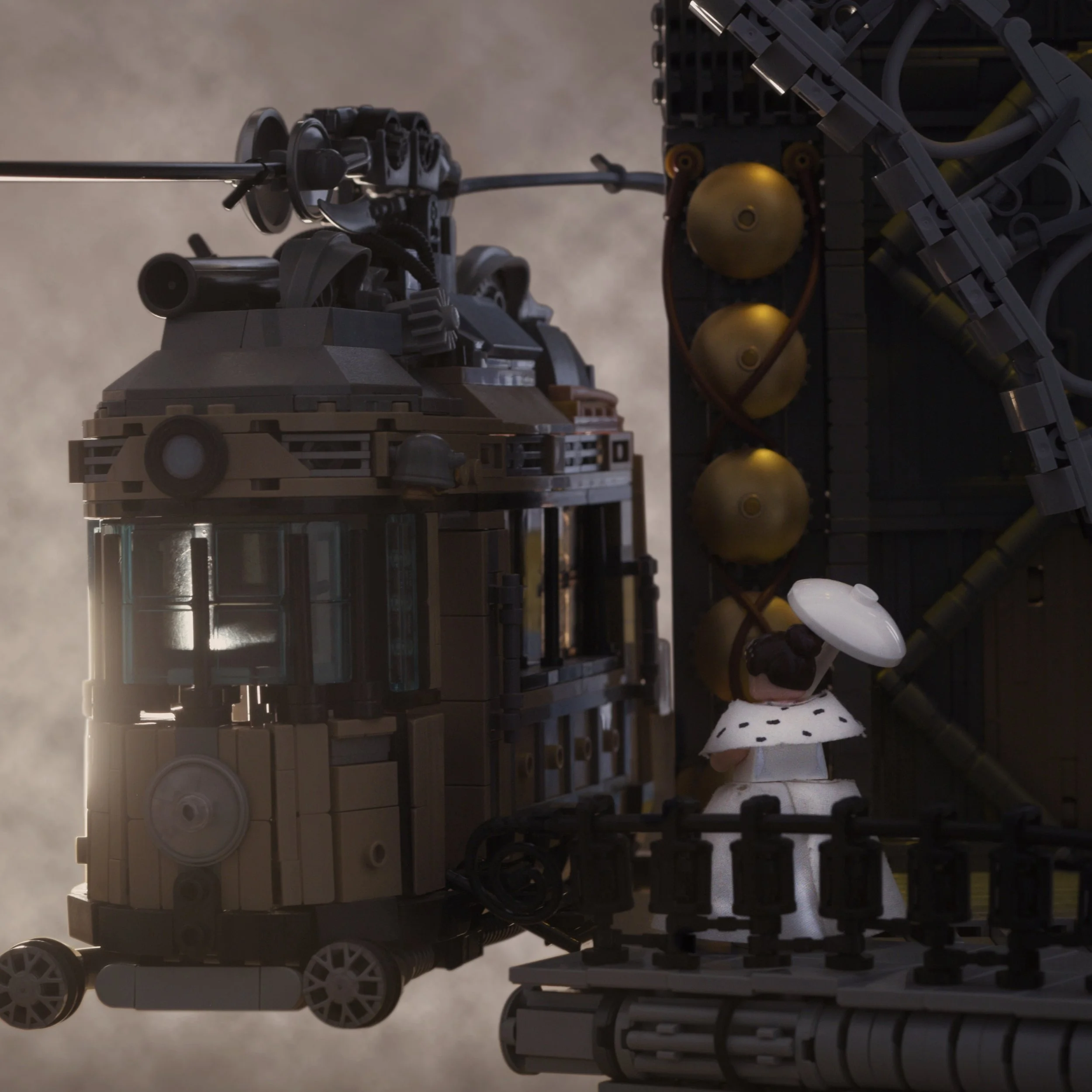 Steampunk Art to LEGO Brick: A New Way to Get Around Town