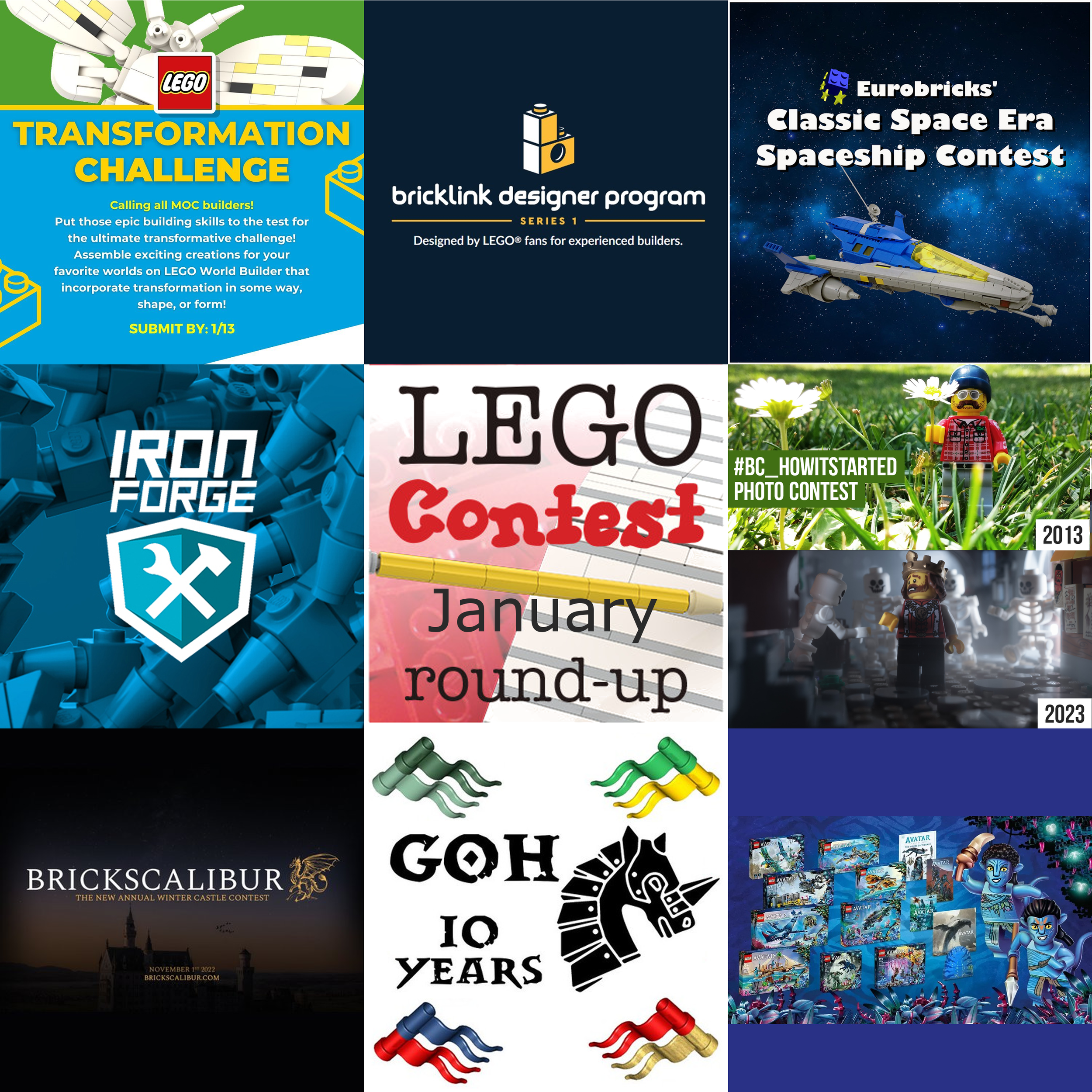 LEGO Contest Round-Up for January 2023