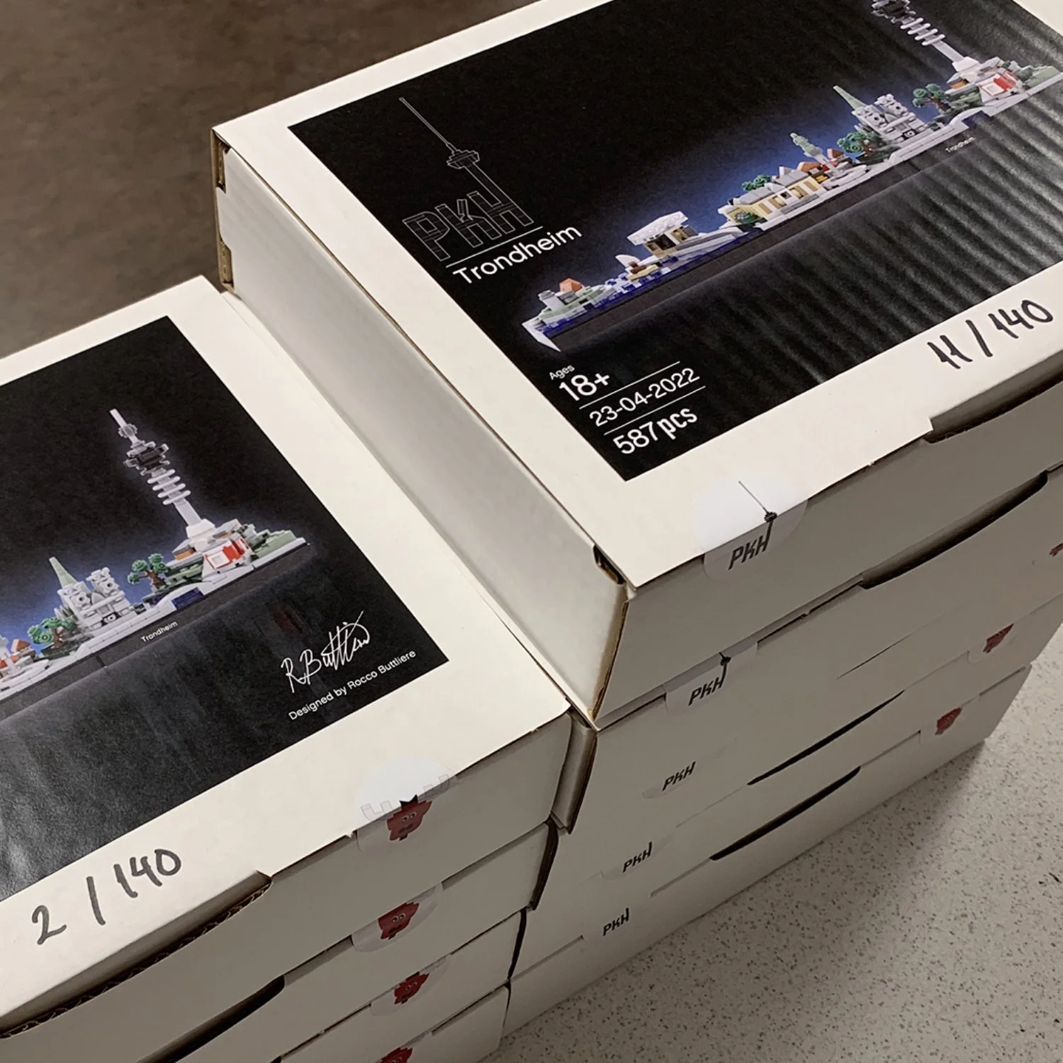 Trondheim in Miniature: Birth of a Custom LEGO Event Kit