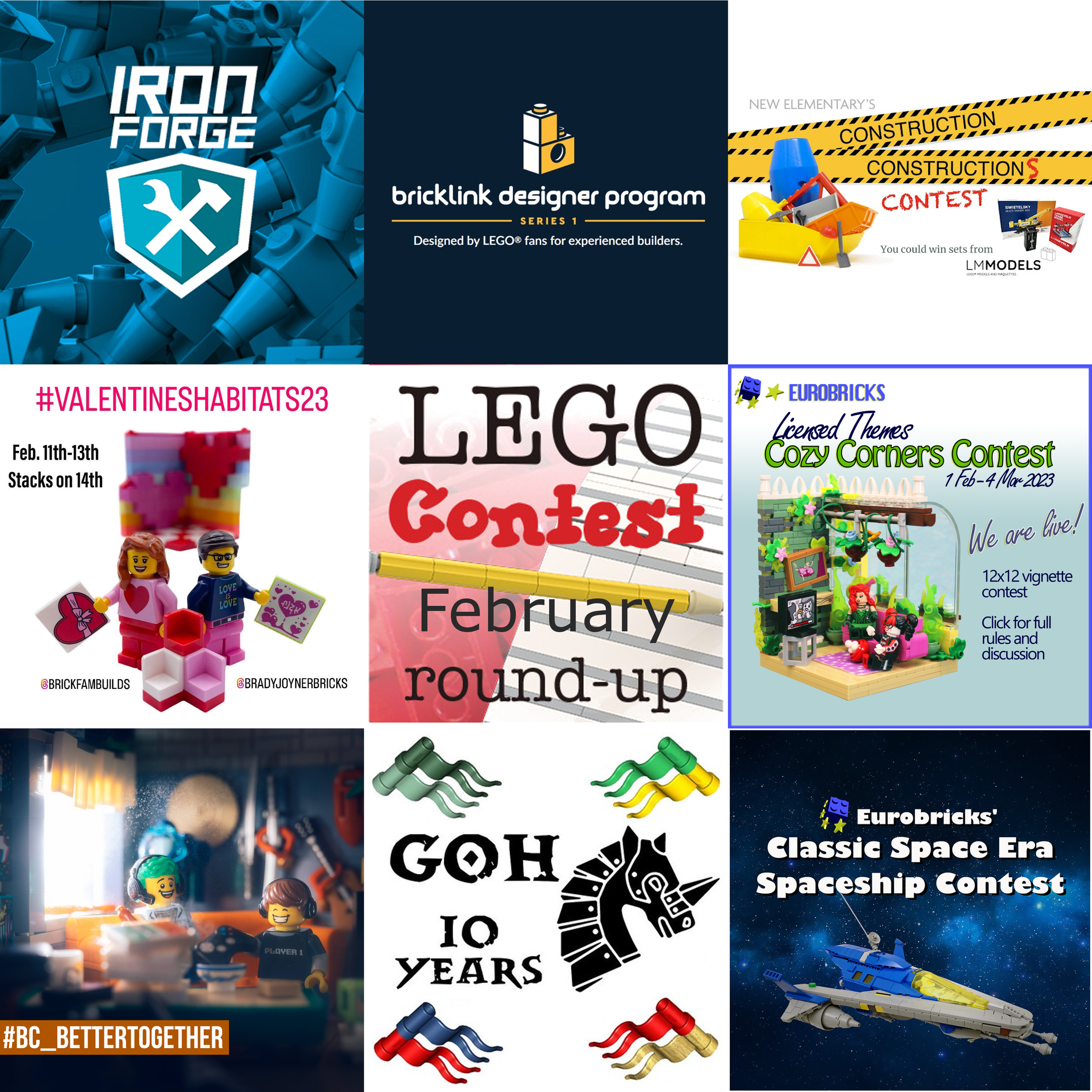 LEGO Contest Round-Up for February 2023