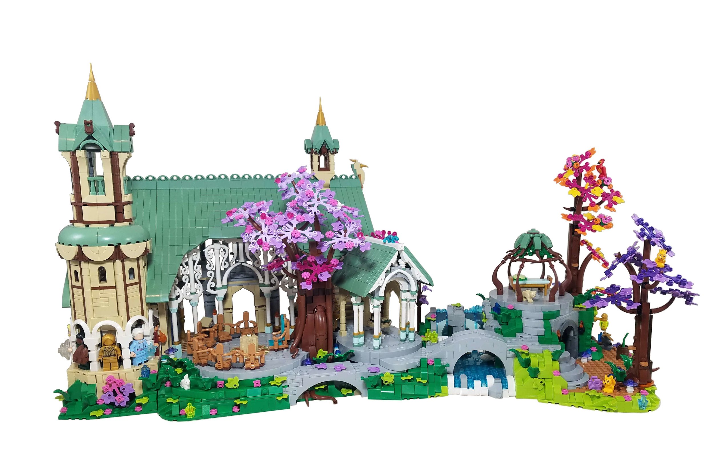 An Ode to Elves: Remaking Rivendell in the Style of LEGO Elves - BrickNerd  - All things LEGO and the LEGO fan community