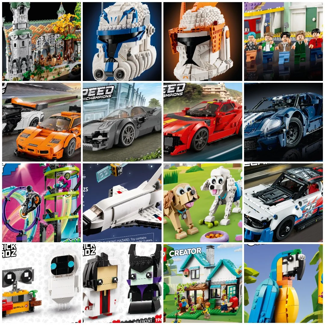 New LEGO Sets for March 2023 Include Rivendell, BTS, Star Wars Helmets, Speed Champions and More