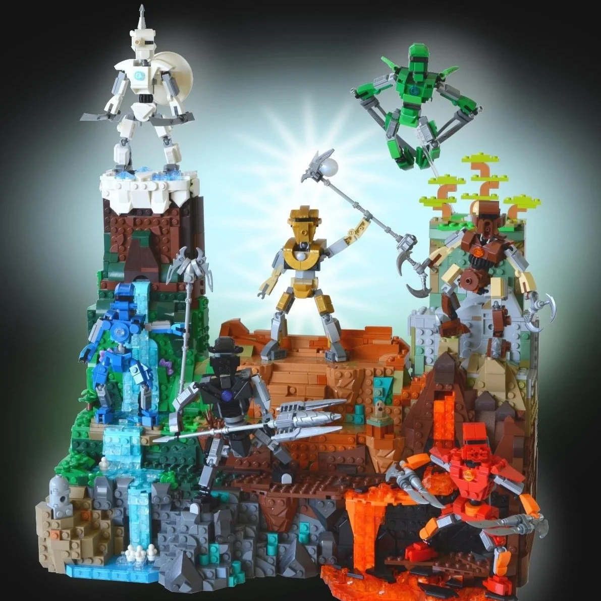 A Tribute to Mata Nui: Celebrating LEGO Bionicle