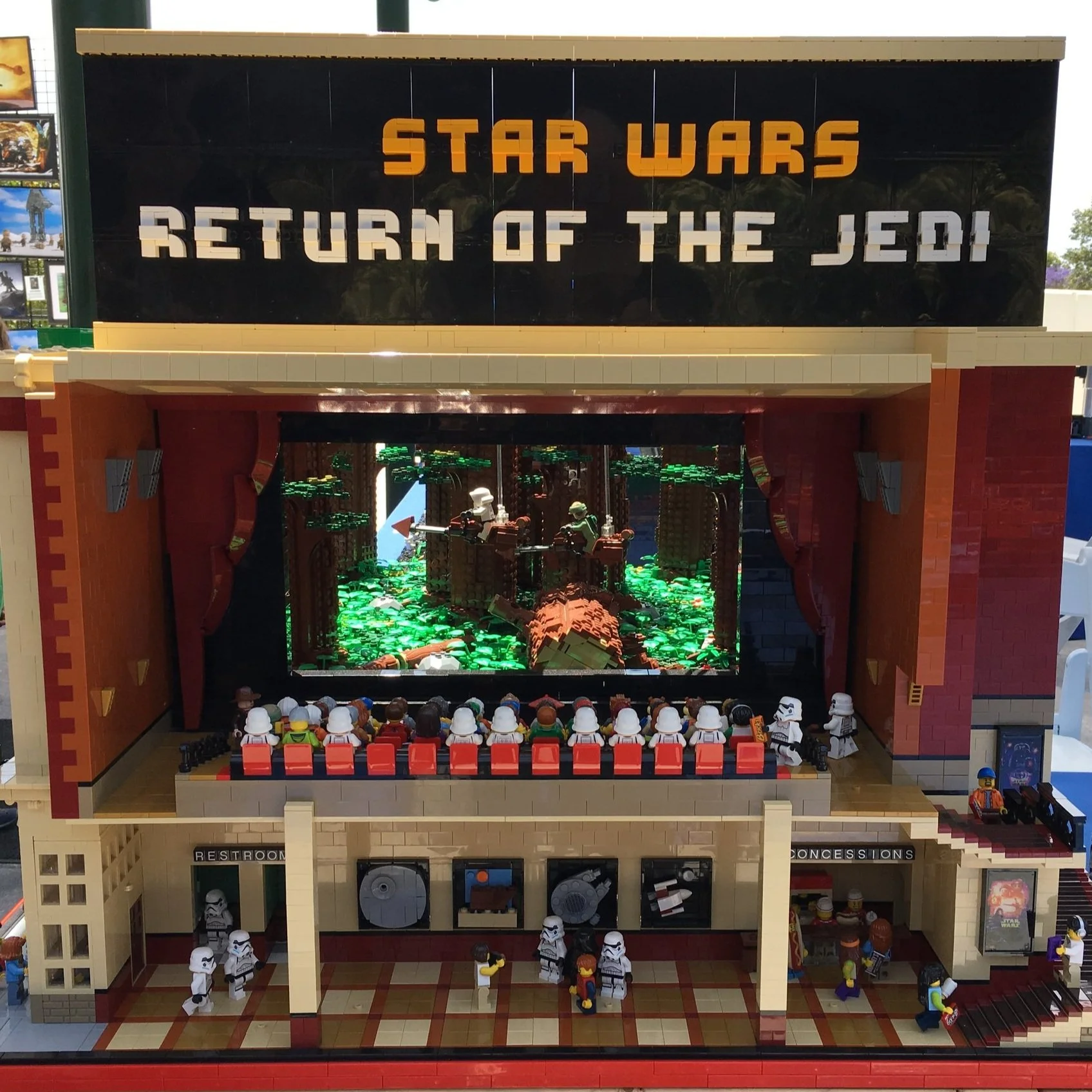 The Return of the Jedi Cinema: BrickHeadz on the Big Screen