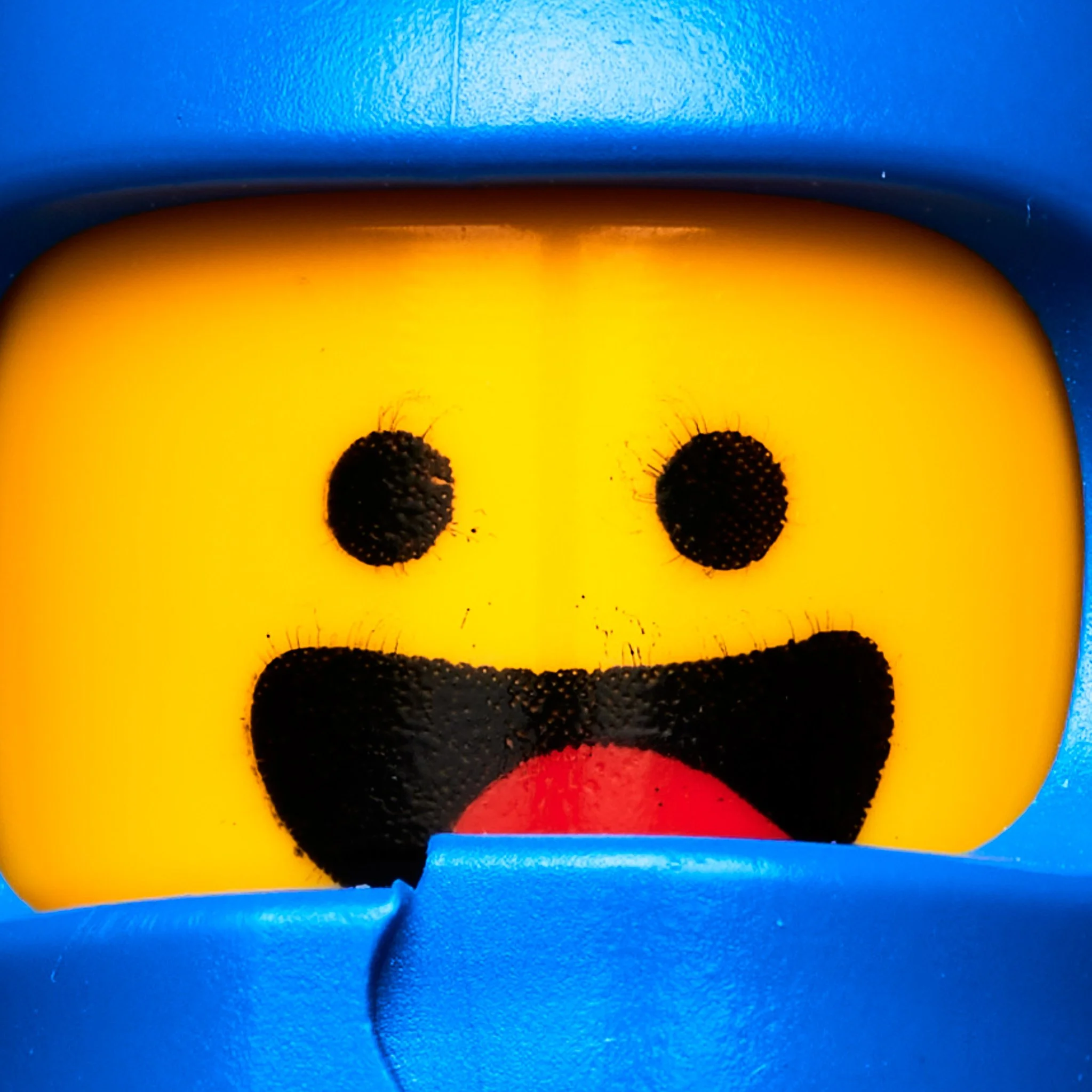 Magnifying the Macroverse: LEGO Under the Microscope