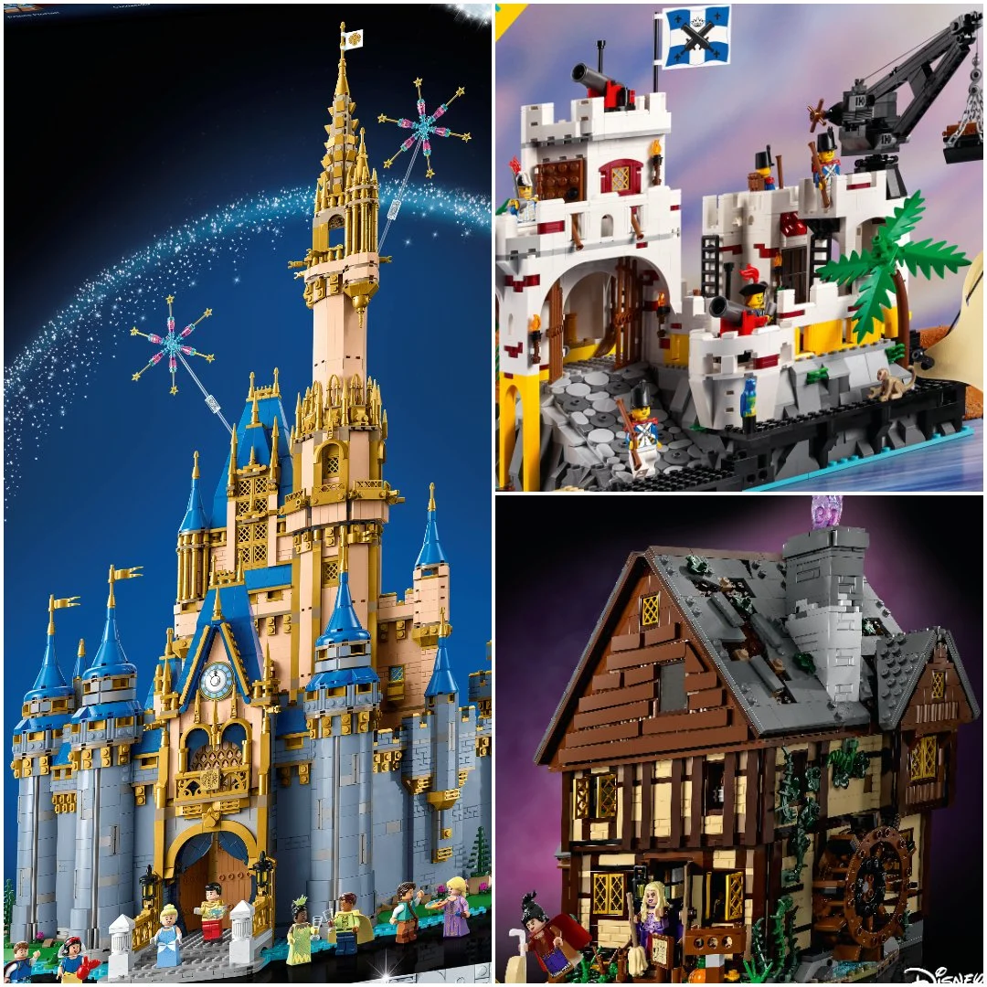 New LEGO Sets for July 2023 Include Disney Castle, Hocus Pocus, Eldorado Fortress and More