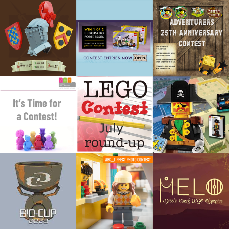 LEGO Contest Round-Up for July 2023 - BrickNerd - All things LEGO