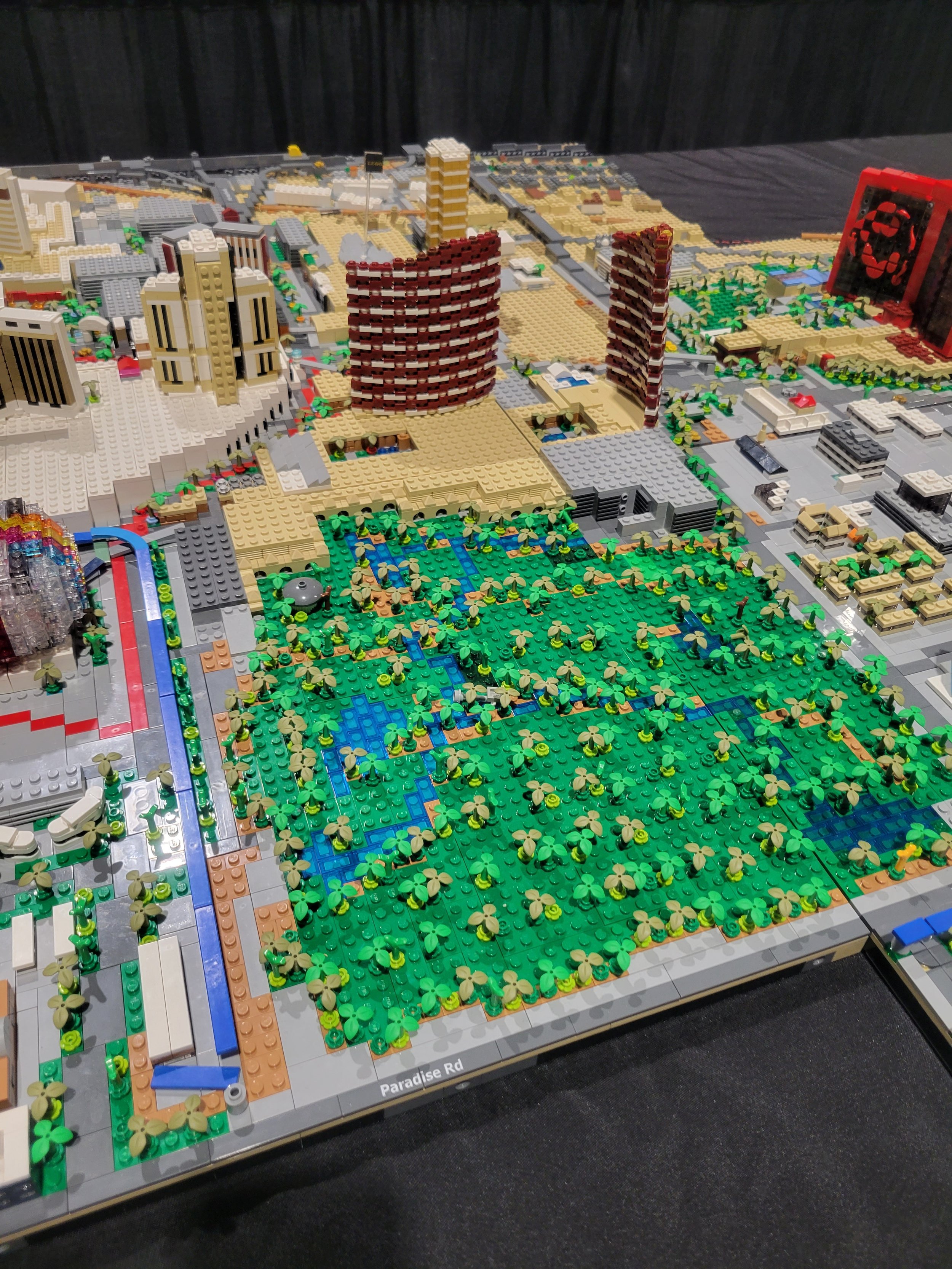 LEGO Las Vegas Strip: The Past, Present and Future of Microscale