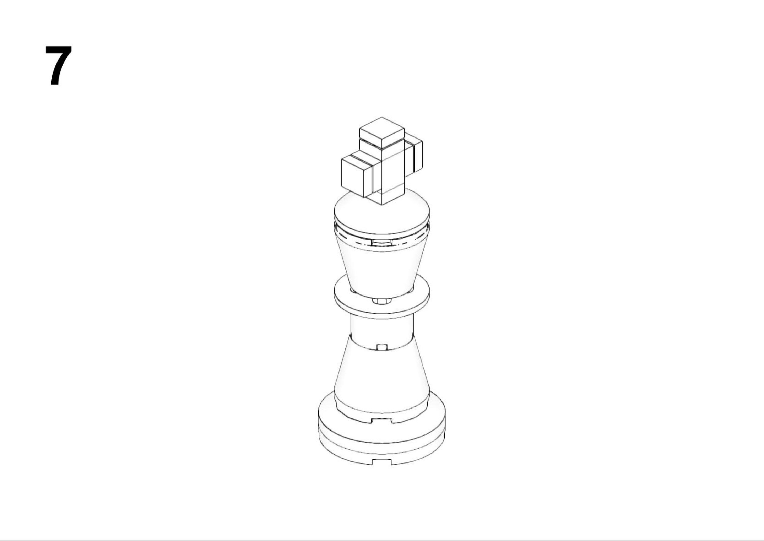 LEGO Chess King Instructions 3 - BrickNerd.jpg