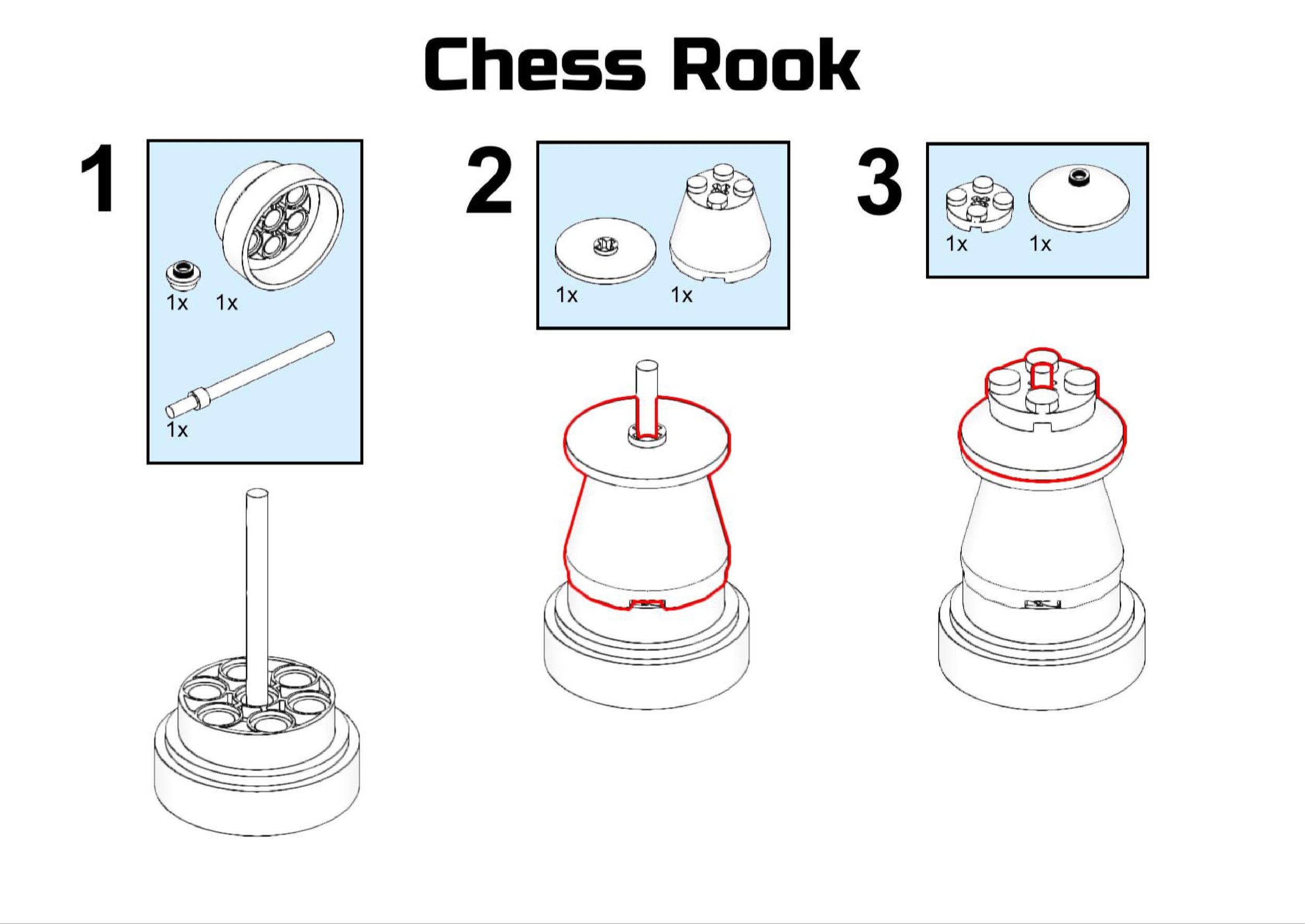 LEGO Chess Rook Instructions 1 - BrickNerd.jpg