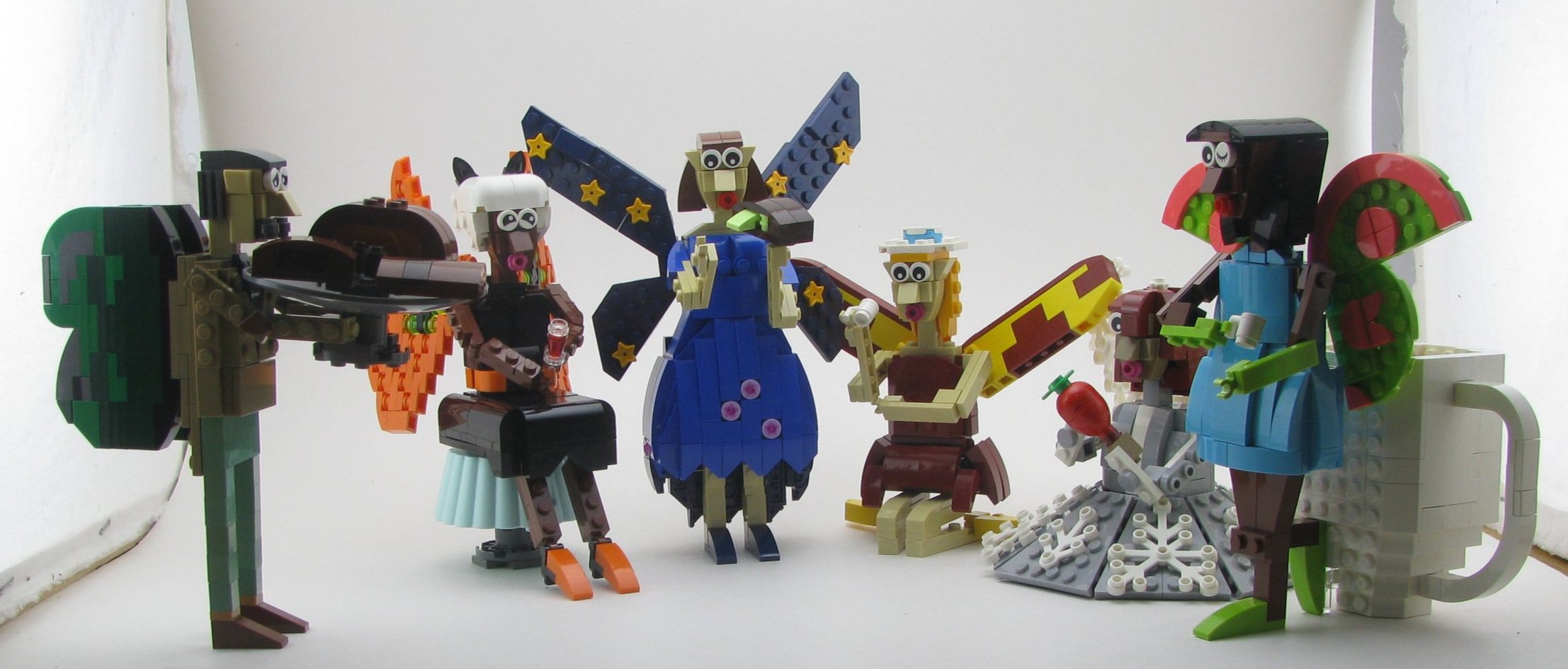 LEGO IDEAS - The Legend of Zelda Guardian (Minifigure Scale)