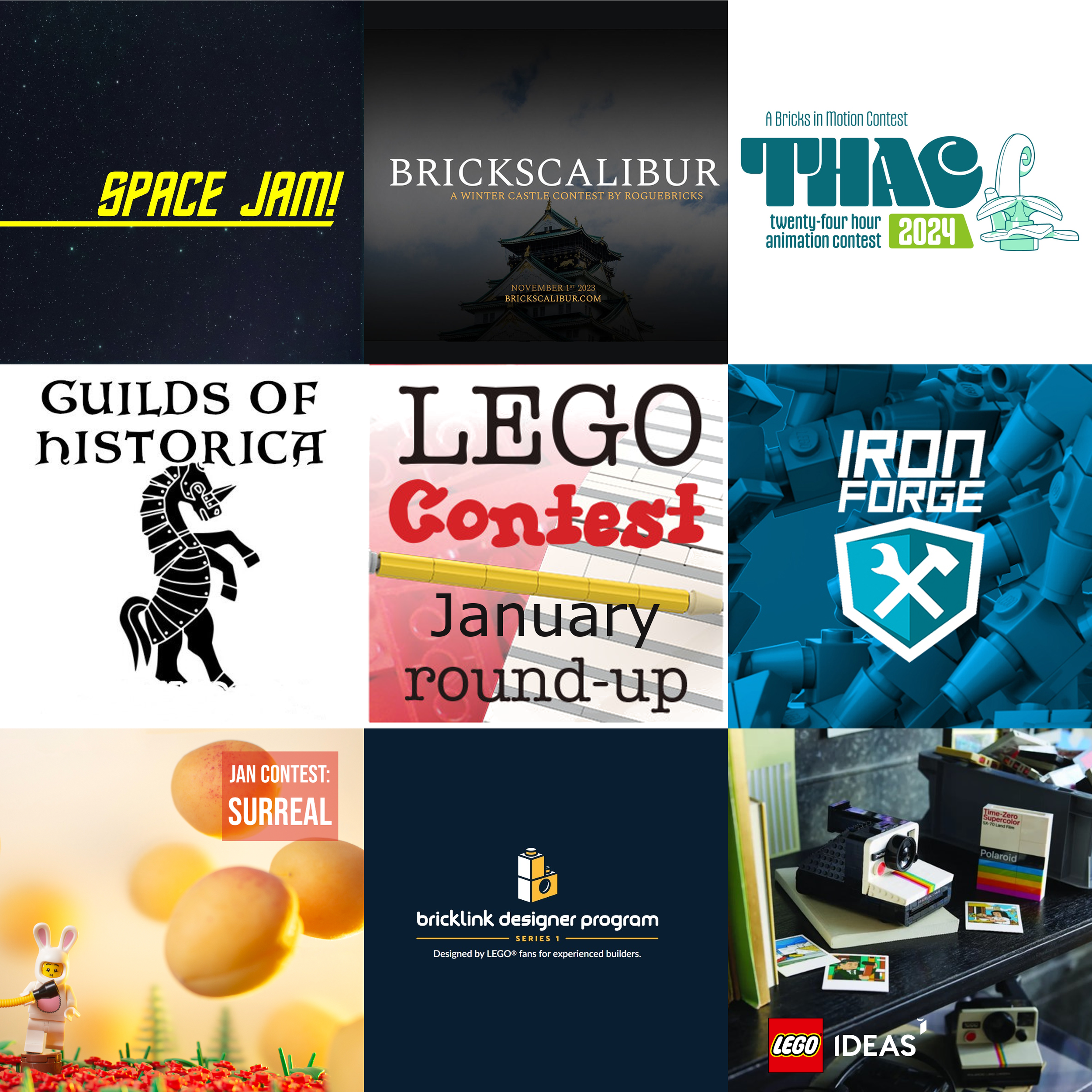LEGO Contest Round-Up for January 2024