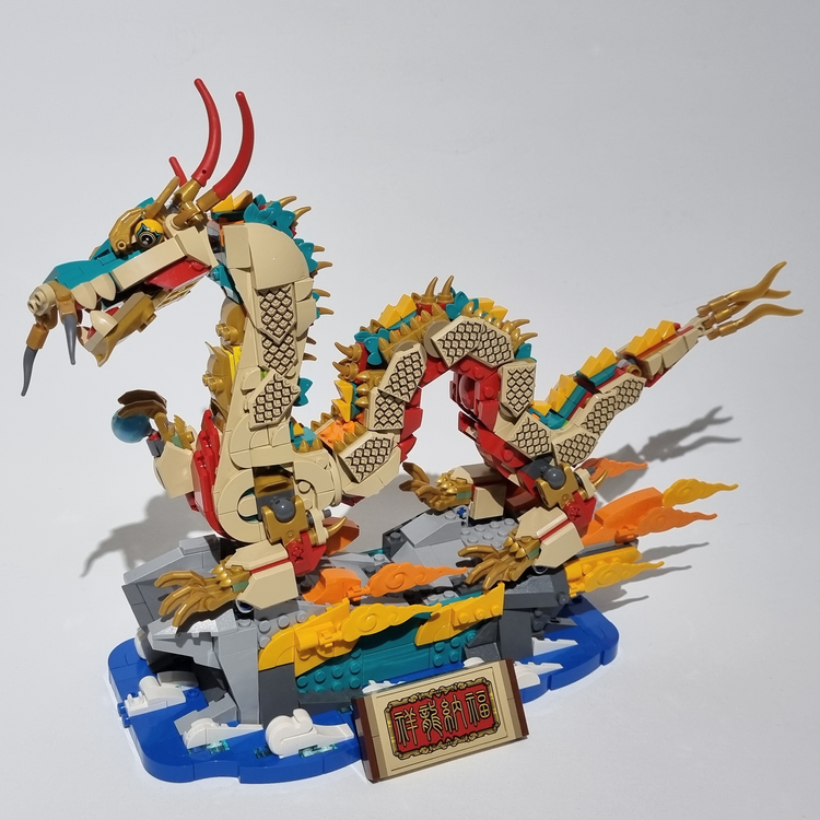 An Auspicious Dynasty: Modding LEGO Dragons and Diners - BrickNerd