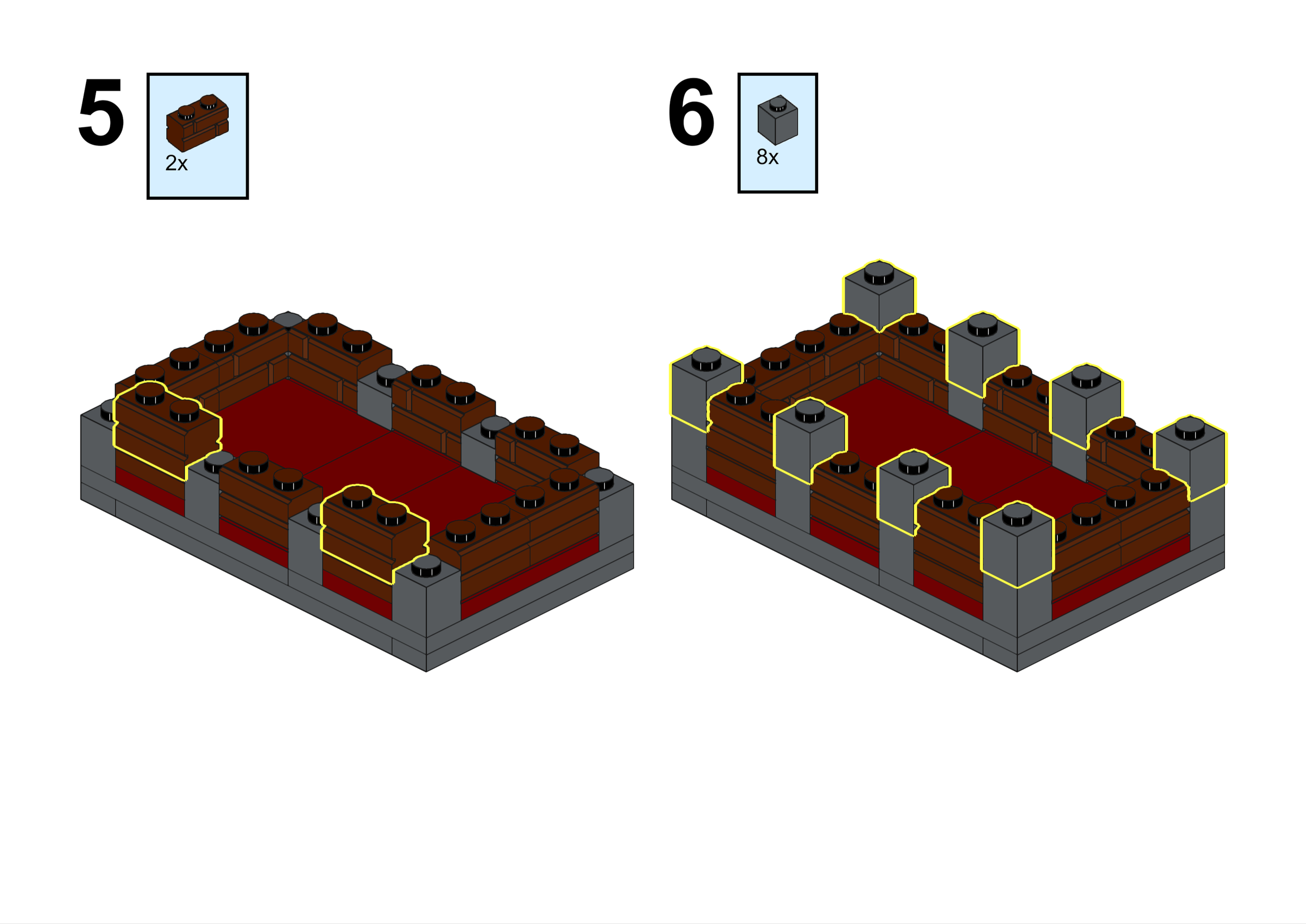 Upscaled LEGO Treasure Chest Instructions - Page 4 - BrickNerd.png
