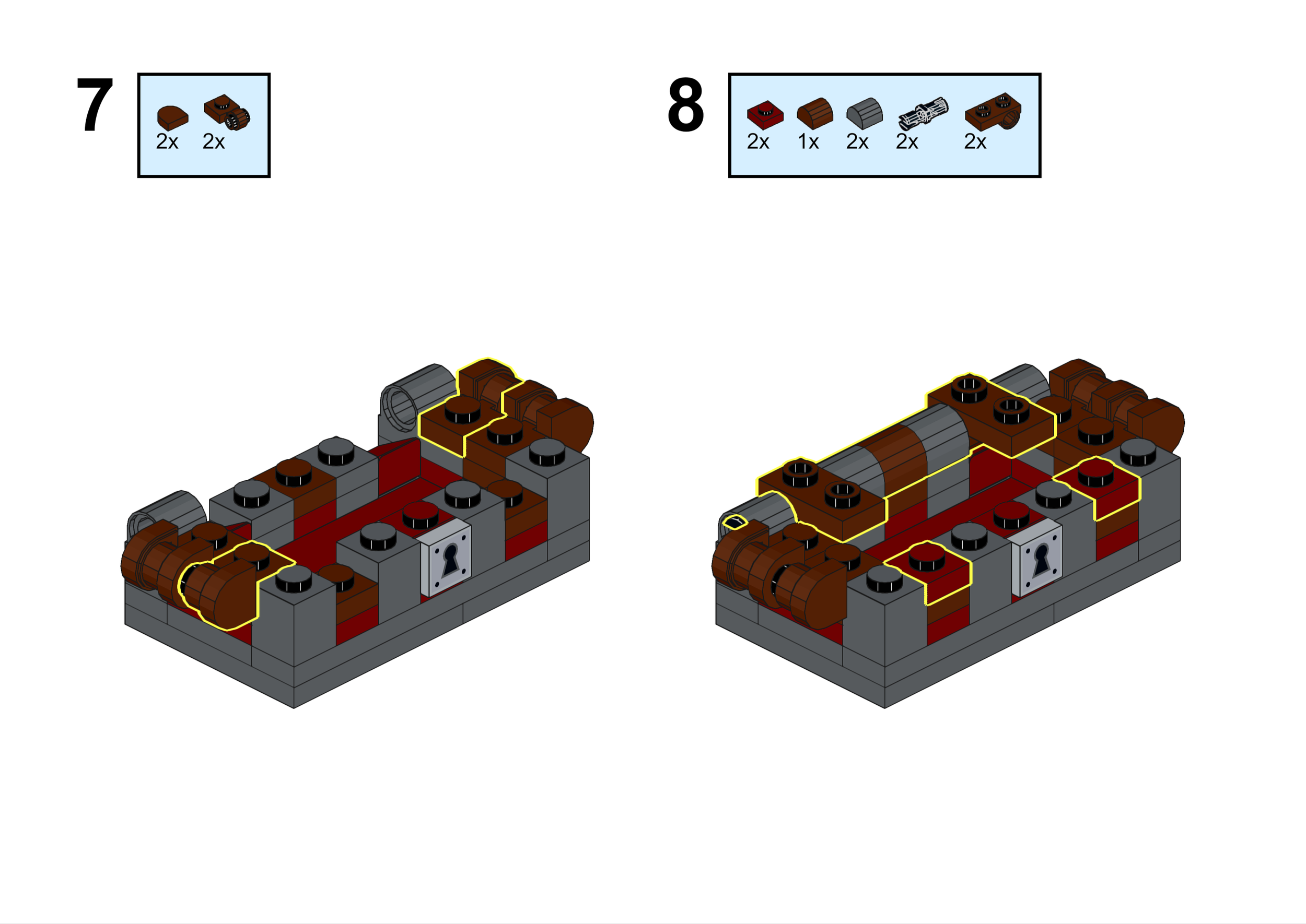 Mini Upscaled LEGO Treasure Chest Instructions - Page 5 - BrickNerd.png