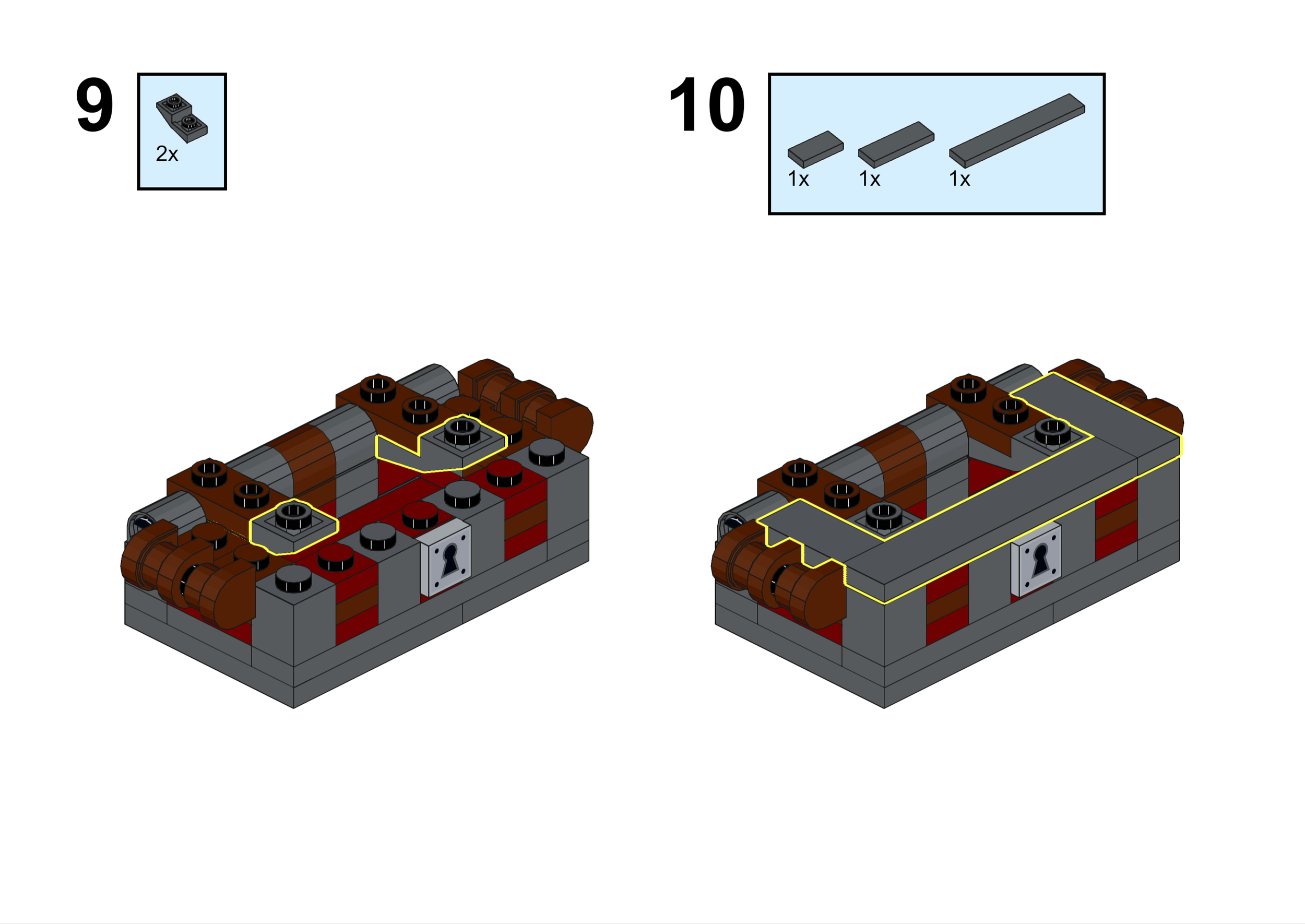 Mini Upscaled LEGO Treasure Chest Instructions - Page 6- BrickNerd.png