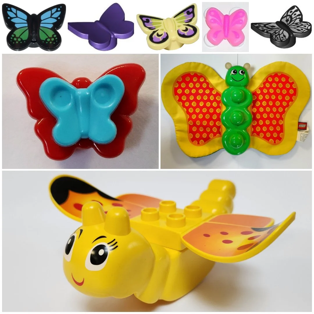 All A Flutter: A Kaleidoscope of LEGO Butterflies