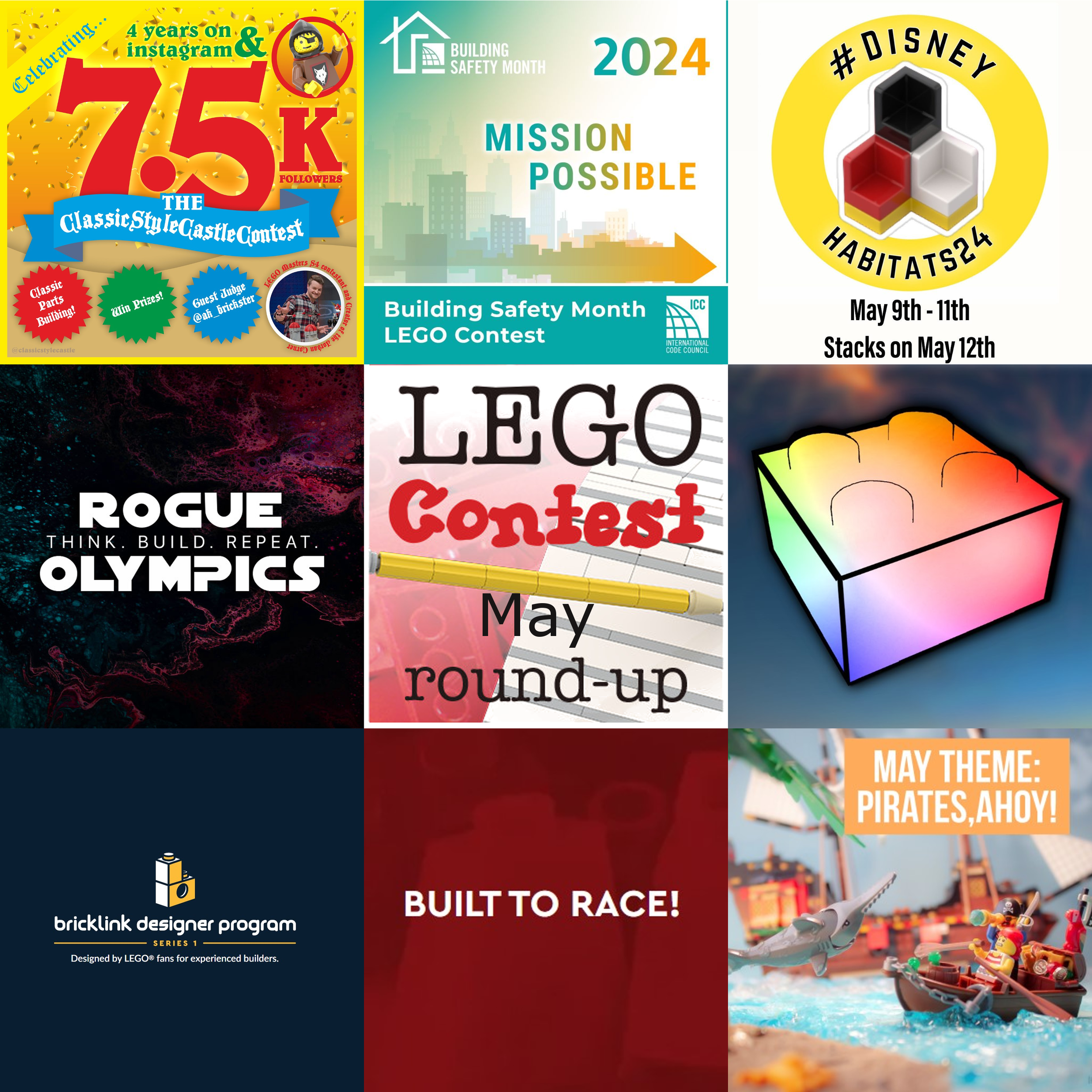 LEGO Contest Round-Up for May 2024