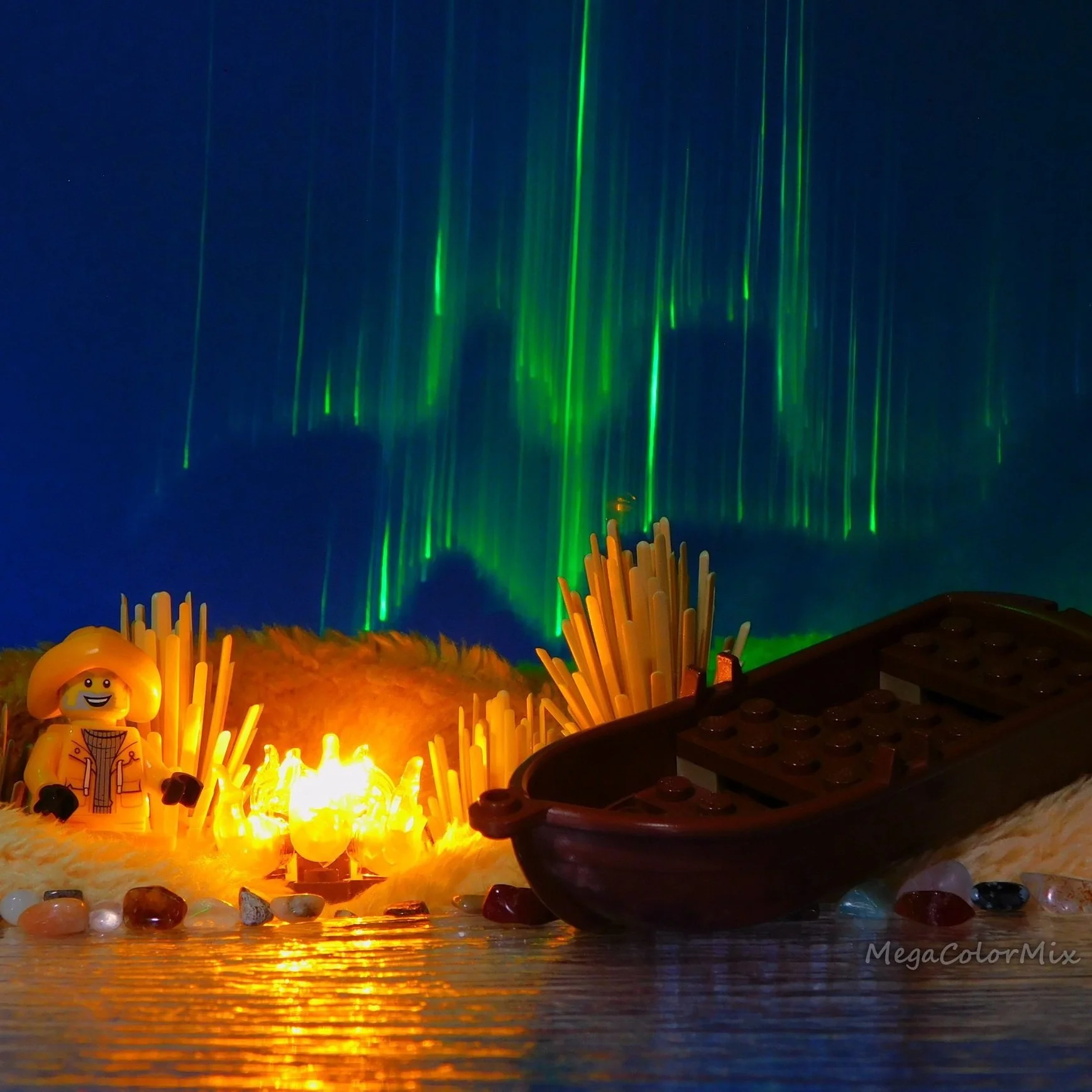 Painting The Sky: Creating The Northern Lights For LEGO Photography