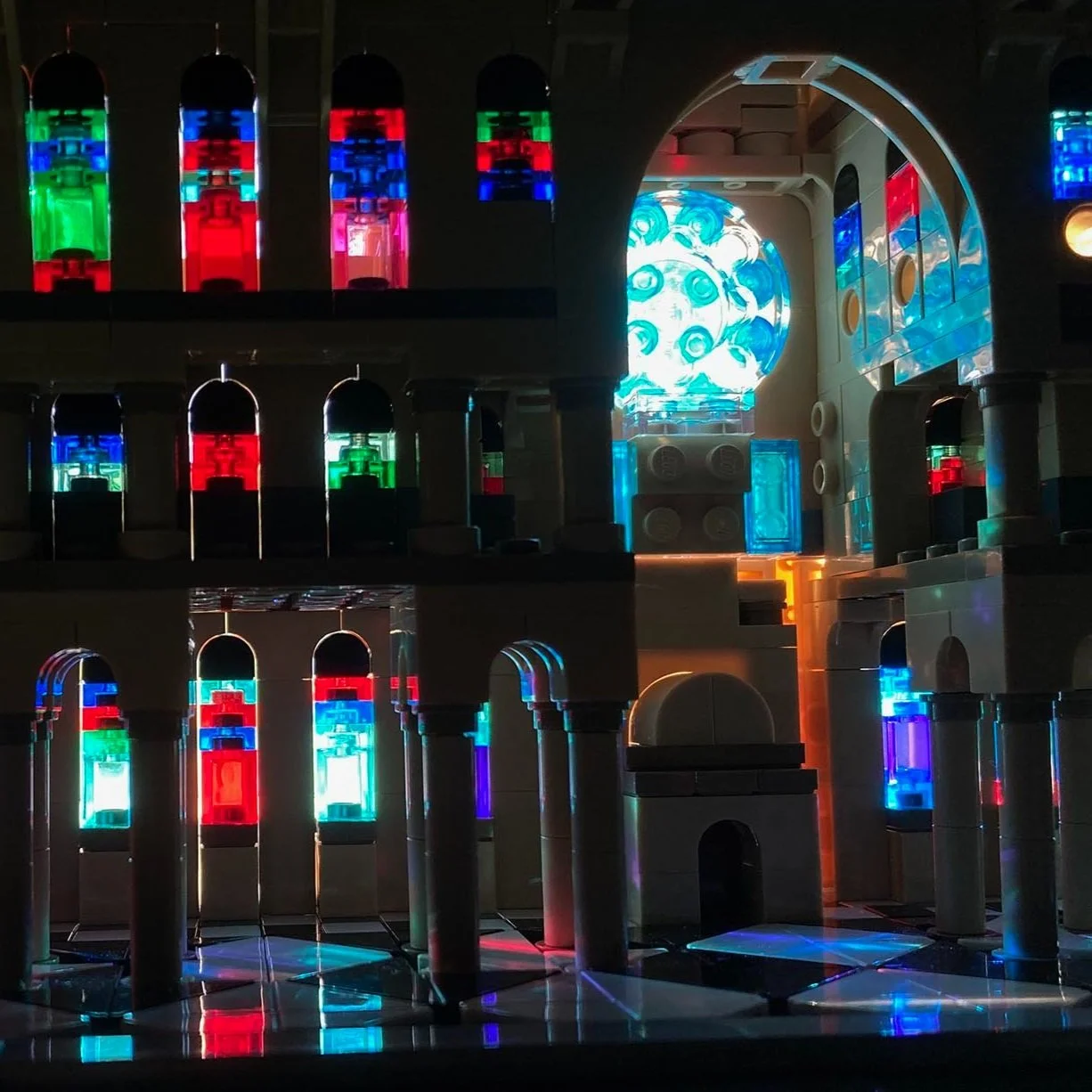 Inside the Cathedral: Restoring the Stained Glass Windows of LEGO Notre Dame