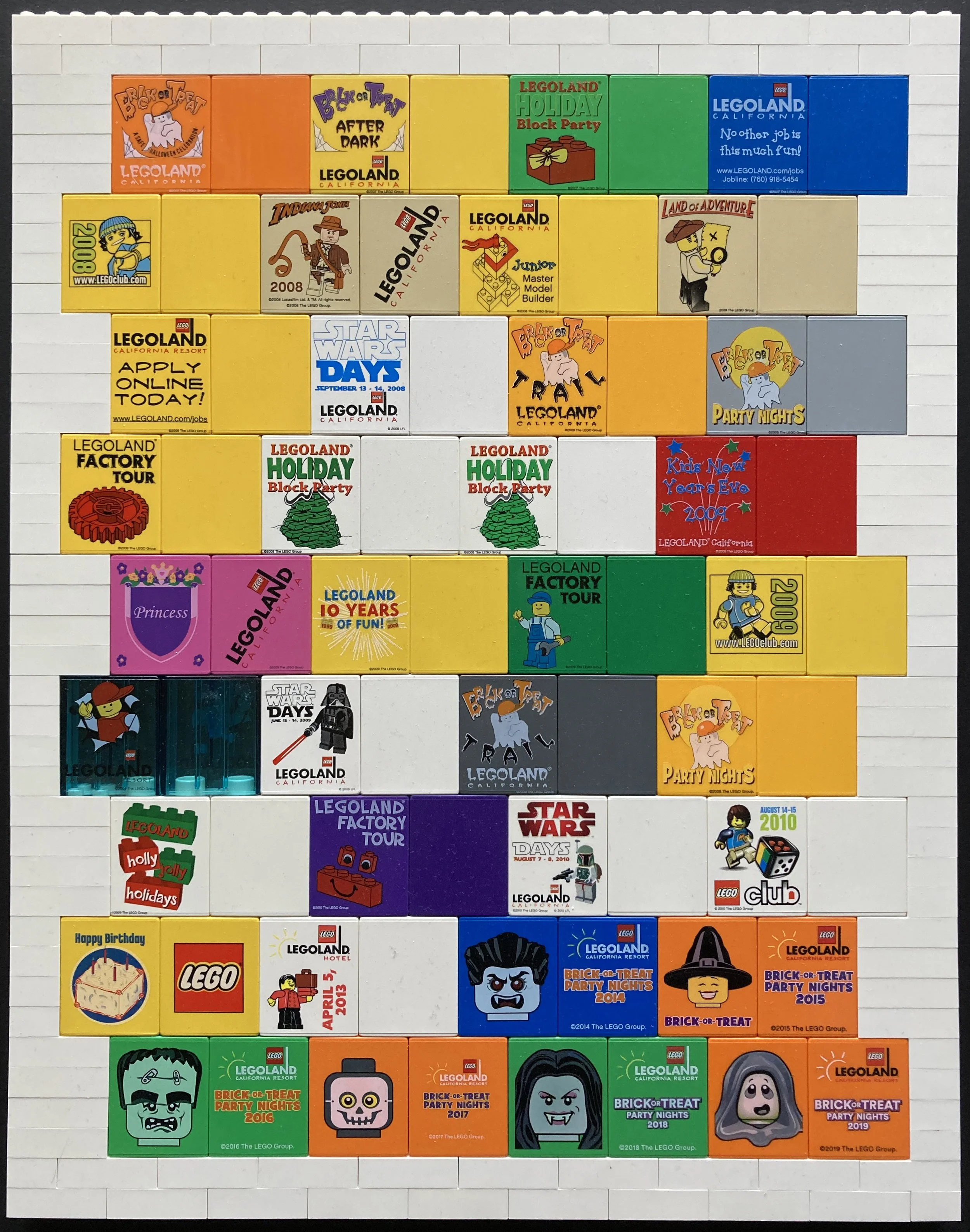 lego promo bricks LEGOLAND Promo Bricks: Collecting May Be Addictive! - BrickNerd - All