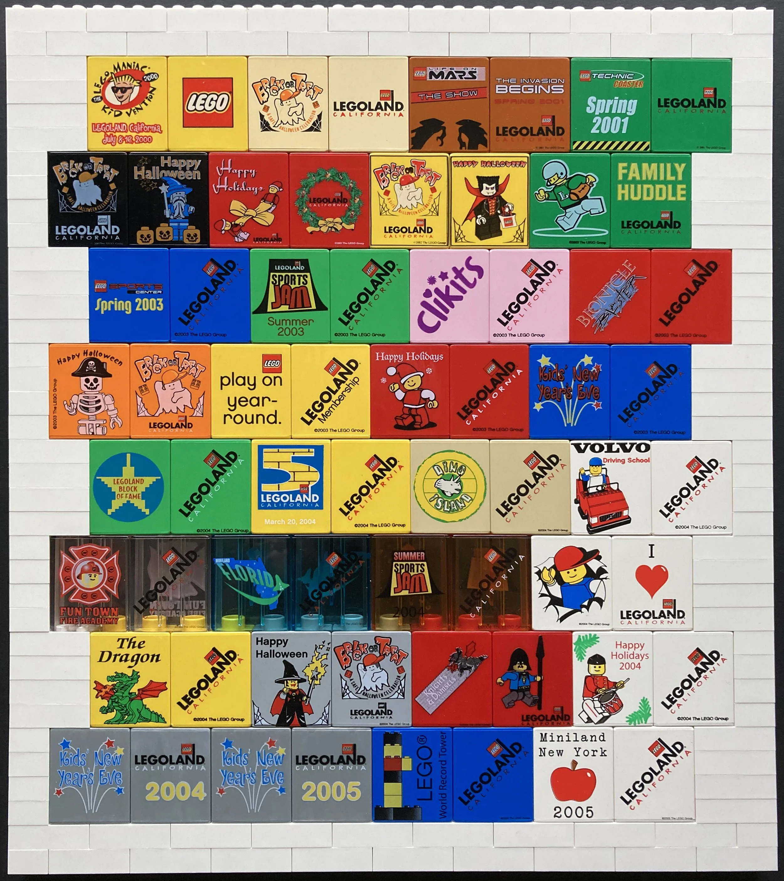 lego promo bricks LEGOLAND Promo Bricks: Collecting May Be Addictive! - BrickNerd - All