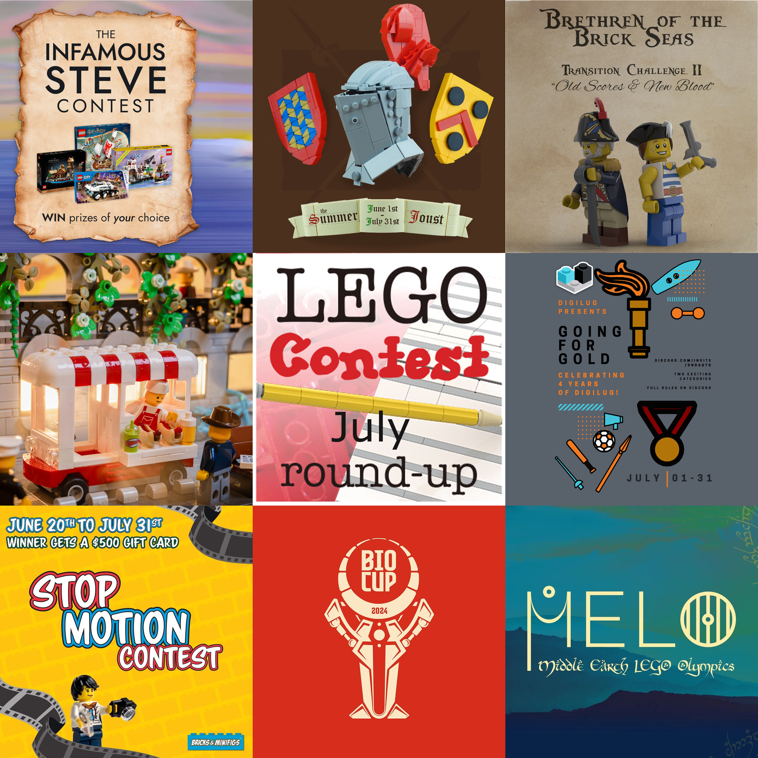 LEGO Contest Round-Up for July 2024