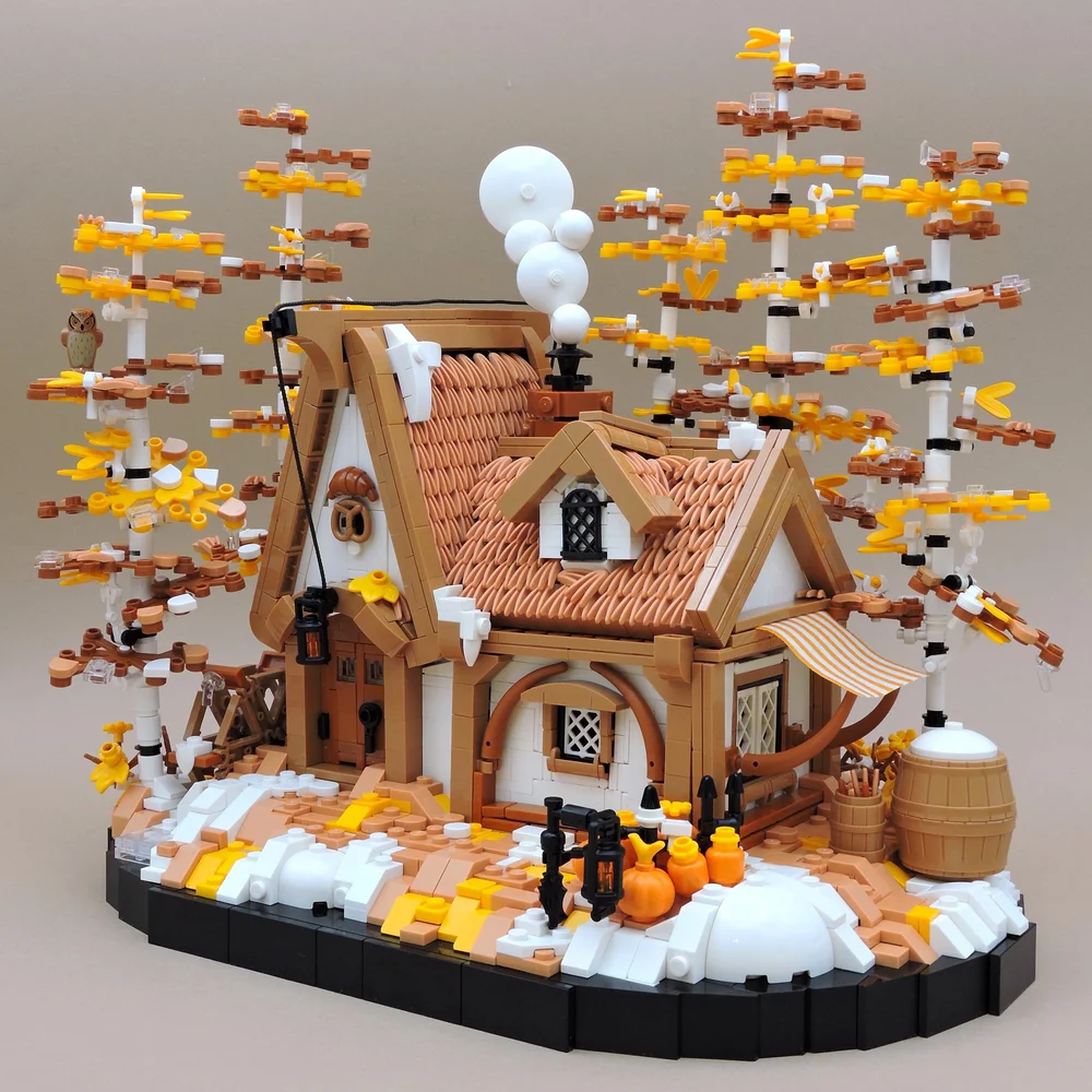 Autumn Cottage by MBricks