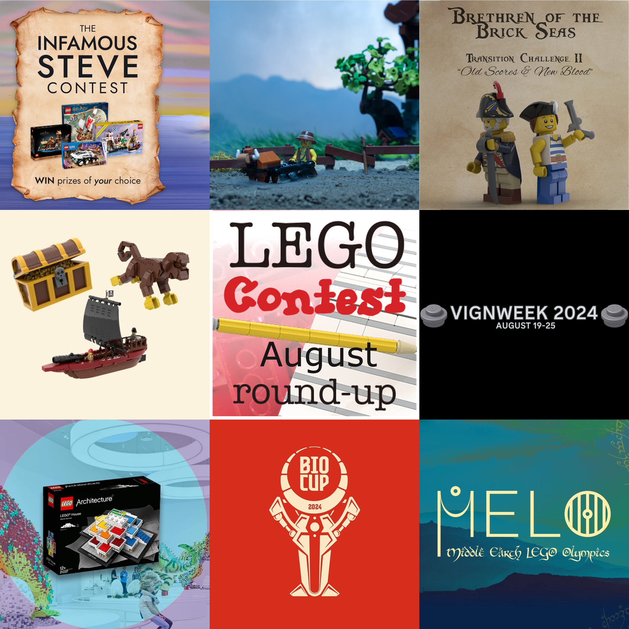 LEGO Contest Round-Up for August 2024
