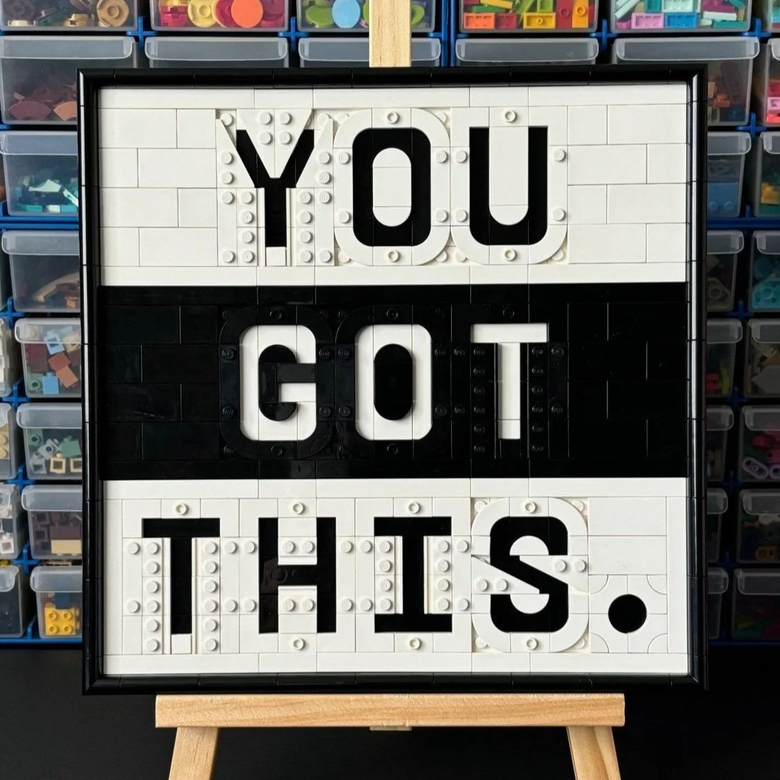 Lettering in LEGO: The Wordplay of 41839 Message Board