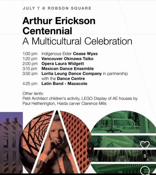 Arthur Erickson Centennial