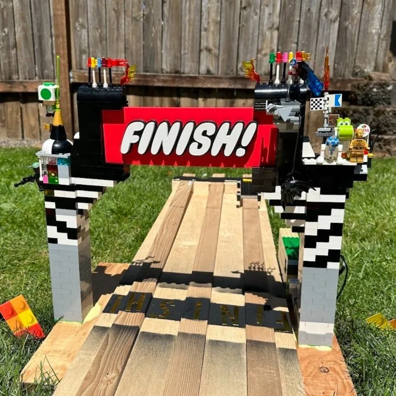 Building a Backyard Brick Derby