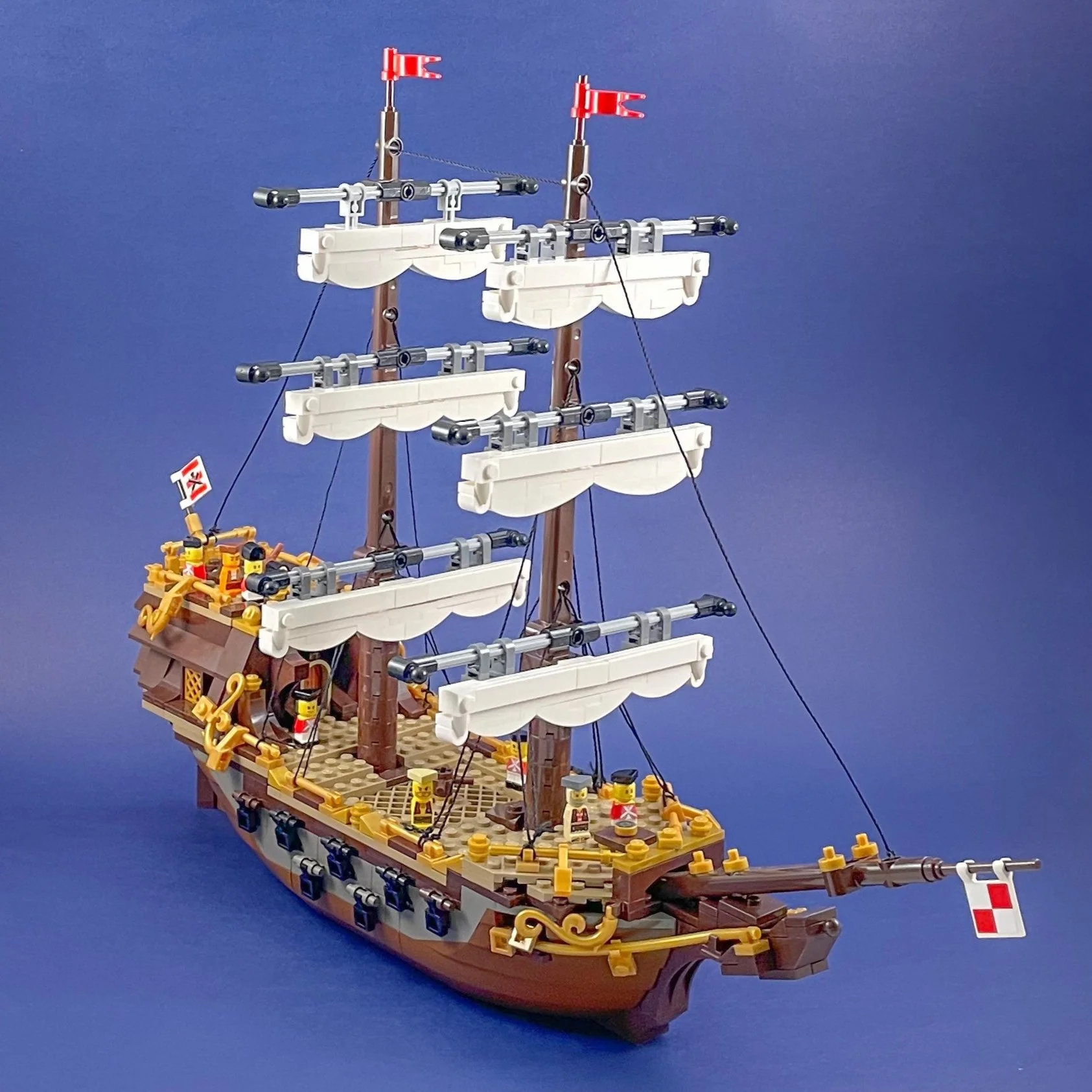Sailing Into History: Evancelt's Imperial MOCs from the Age of Sail