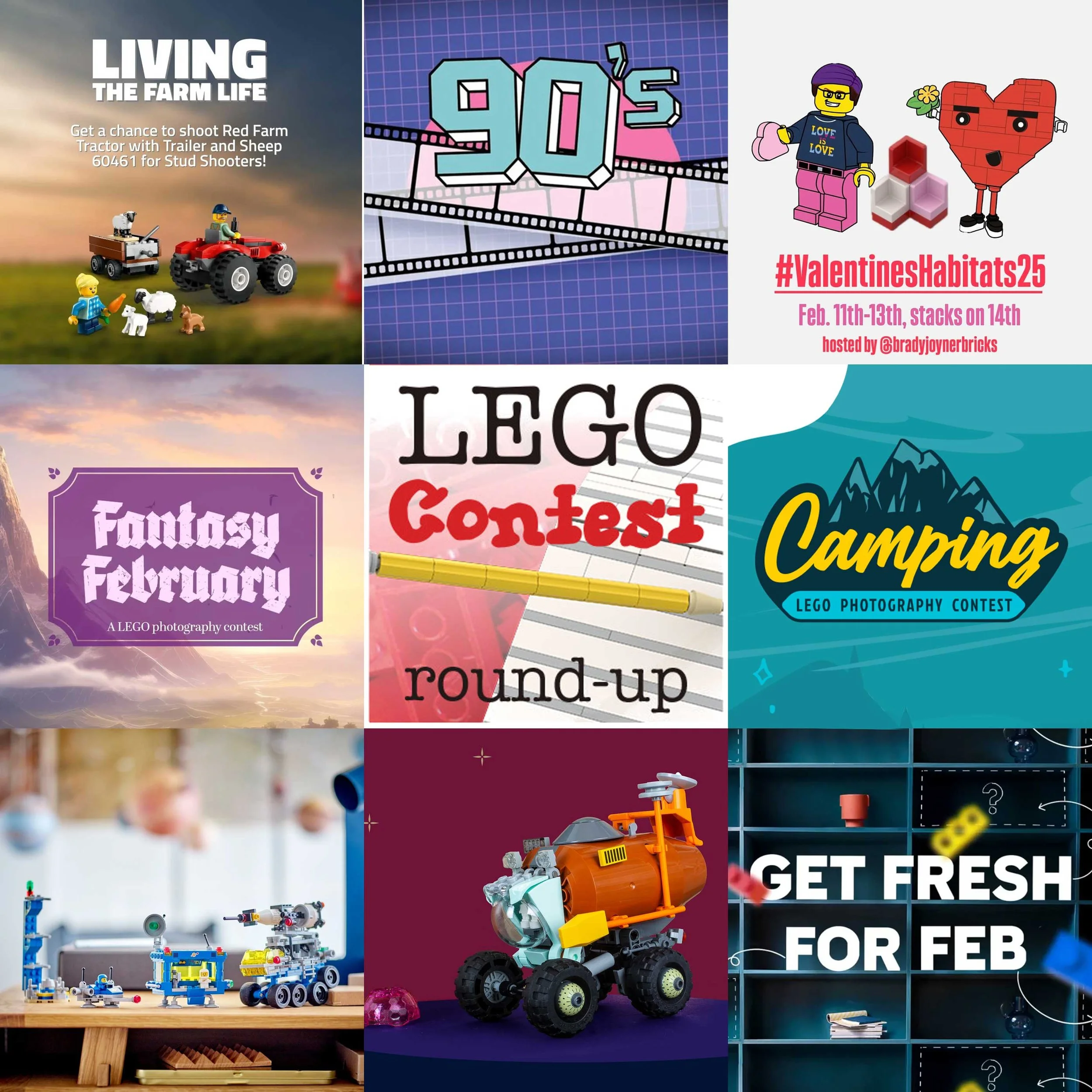 LEGO Contest Round-Up for February 2025