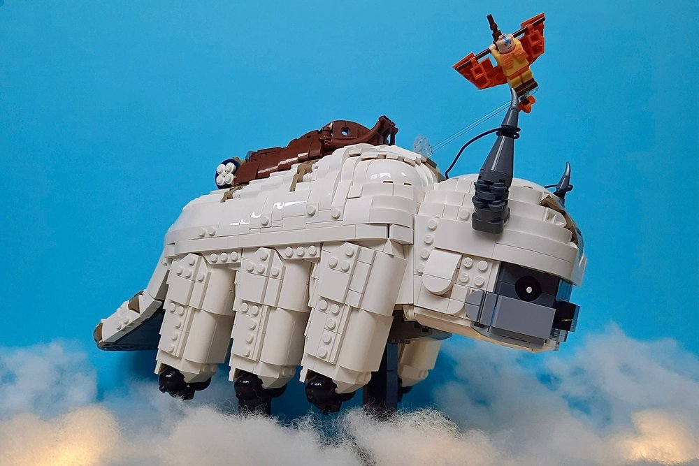 Appa the Sky Bison by Trojada