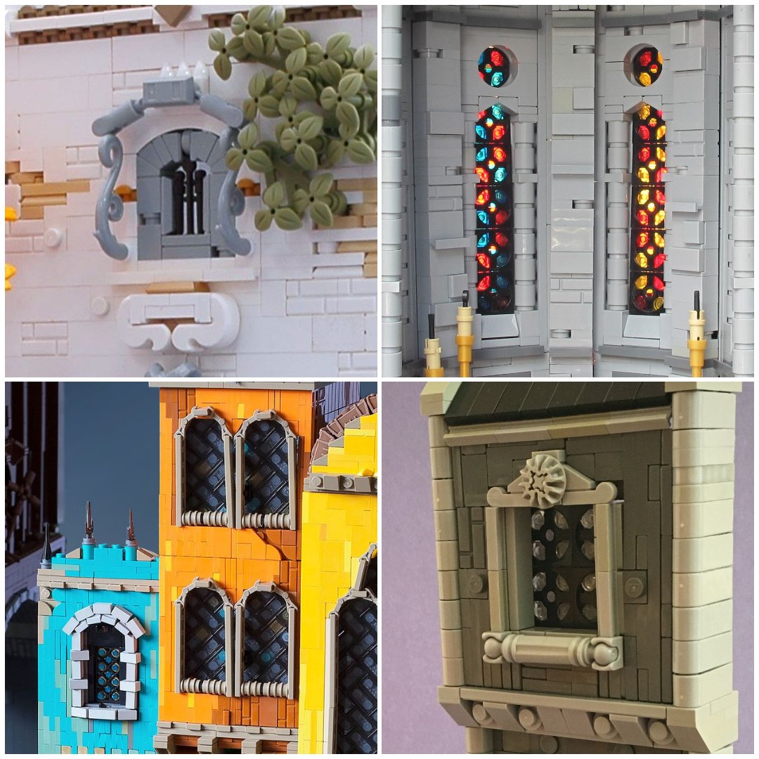 Window Shopping: A Showcase of Brick-Built LEGO Windows