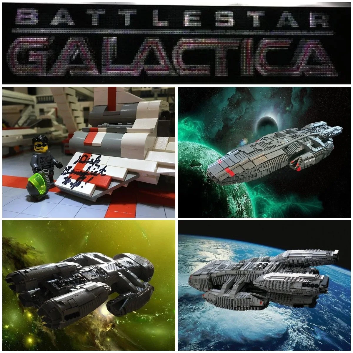 So Say We All: Battlestar Galactica in LEGO