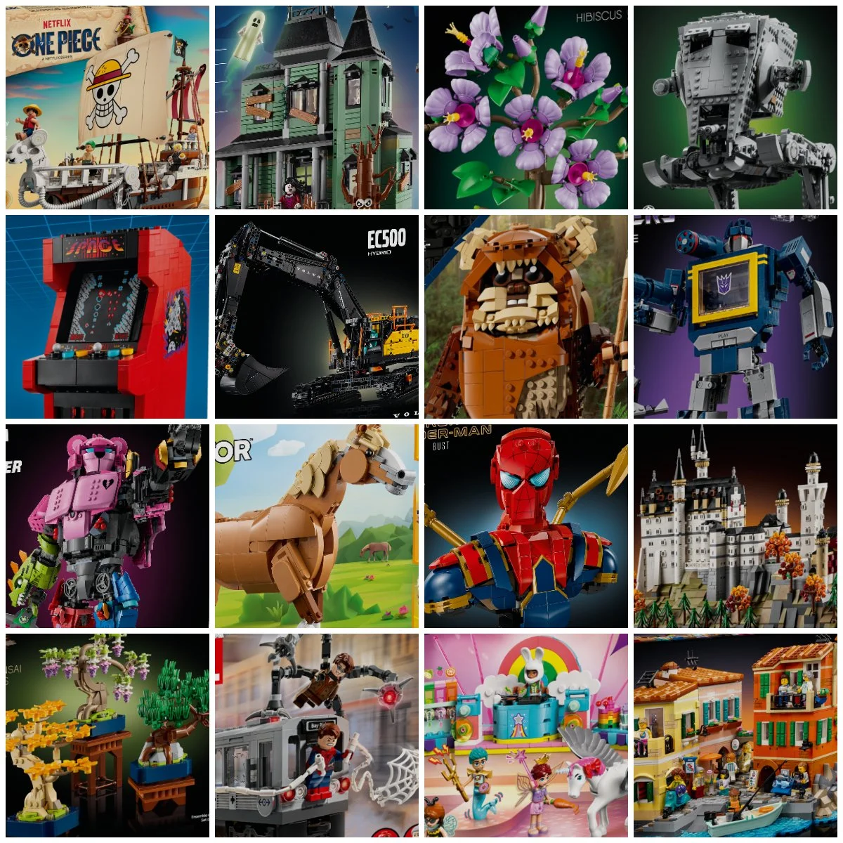 110+ New LEGO Sets for August 2025 Include Star Wars, Technic, One Piece, Transformers and More