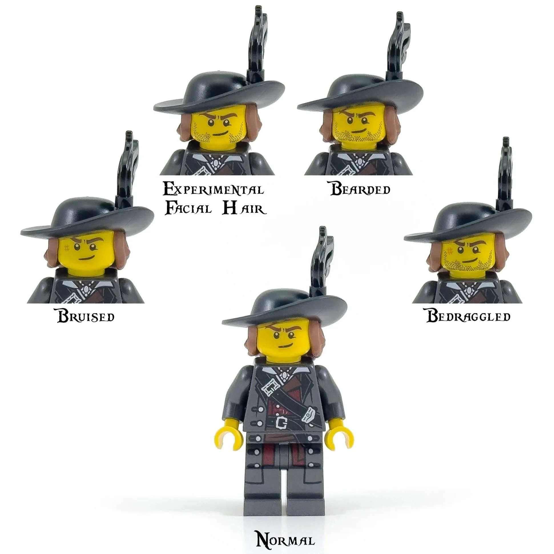 The LEGO Dark Arts: Removing Prints from Official LEGO Parts