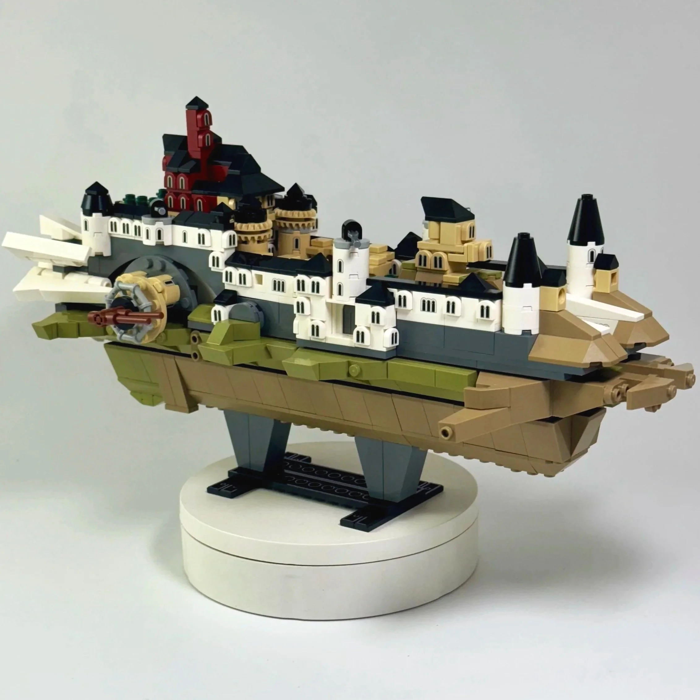 Every Piece Is a Space Piece: The Travels of LEGO Neuschwanstein Castle