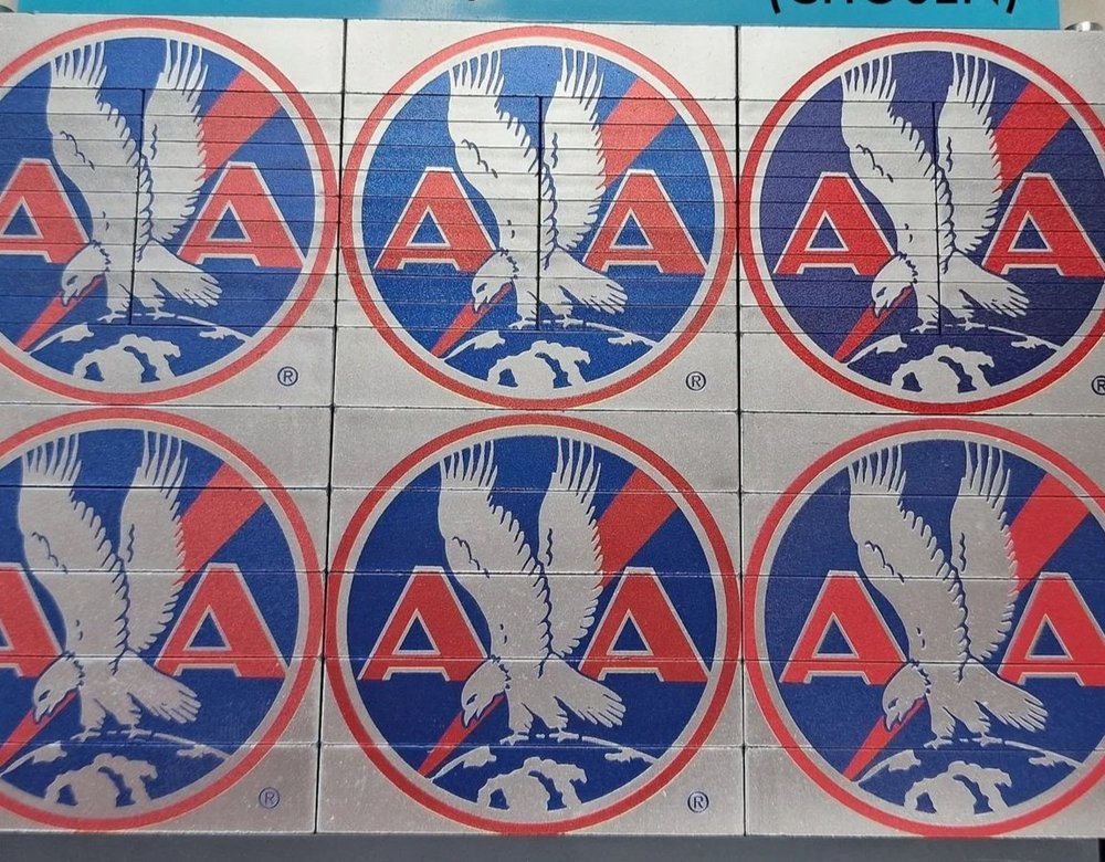 The AA 'Eagle' print