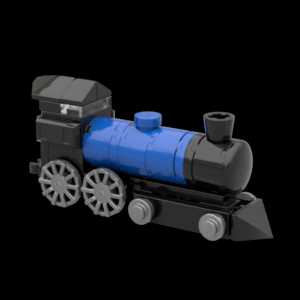 Instructions to Build a Microscale LEGO Train for the Holidays