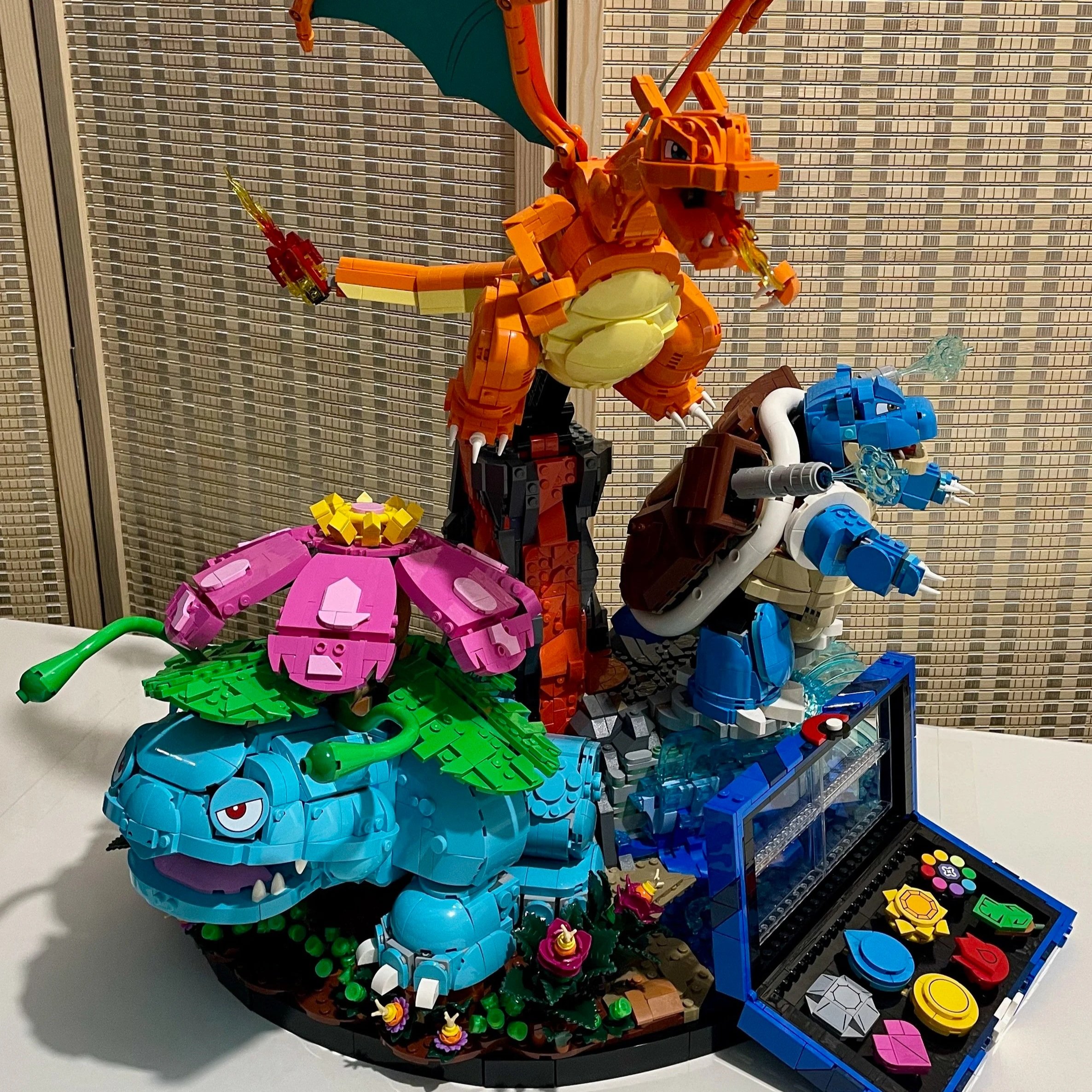 Gotta Build ’Em All! Tackling LEGO Pokémon’s Starter Trio 