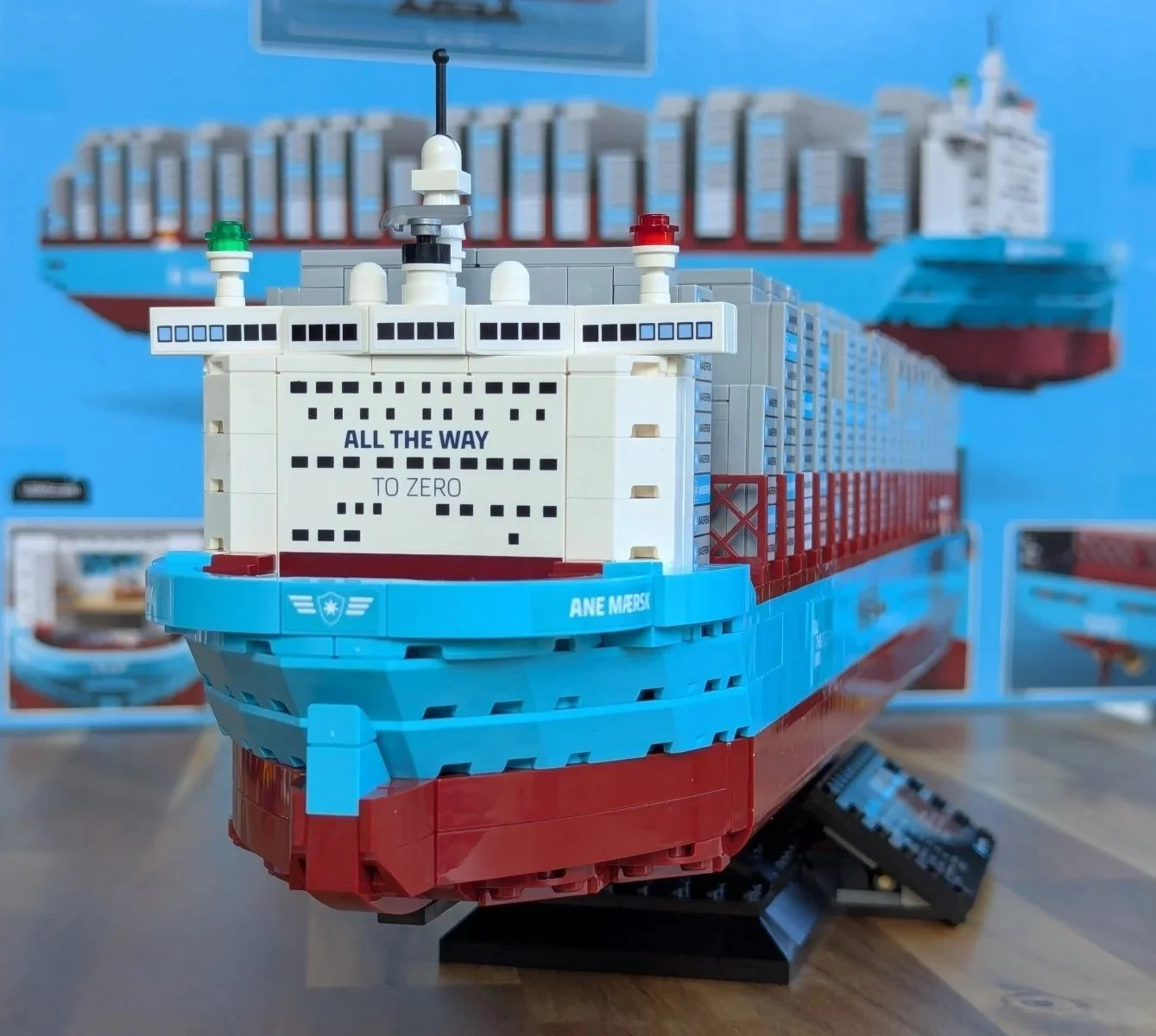 Charting the Big Blue: A History of LEGO Maersk Ships