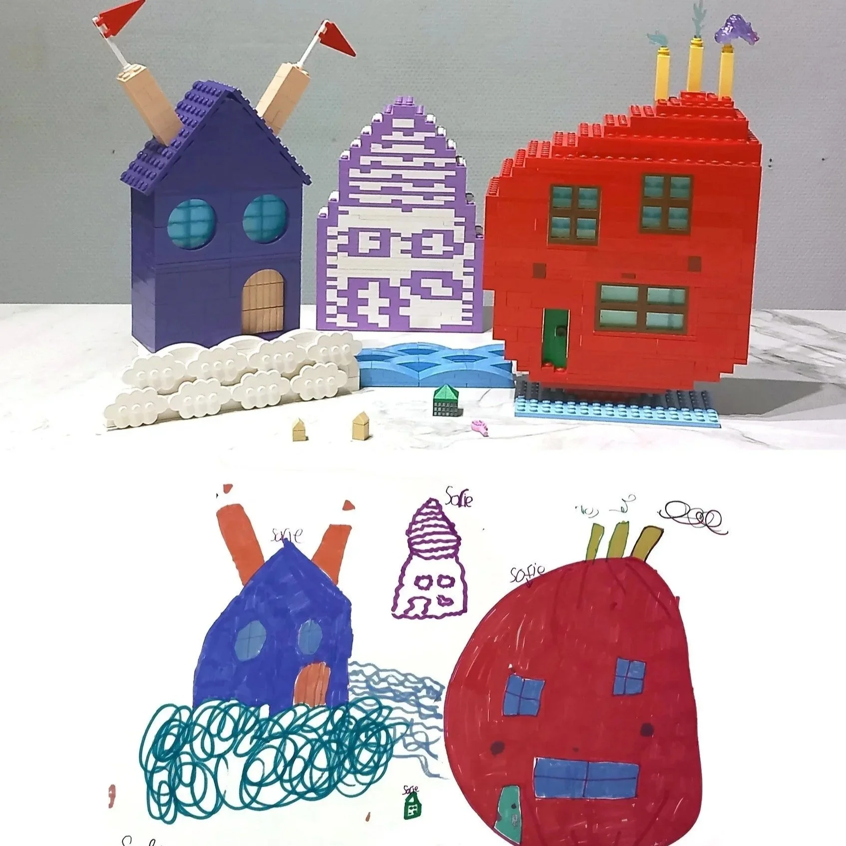 Bringing Kids’ Drawings to Life in LEGO