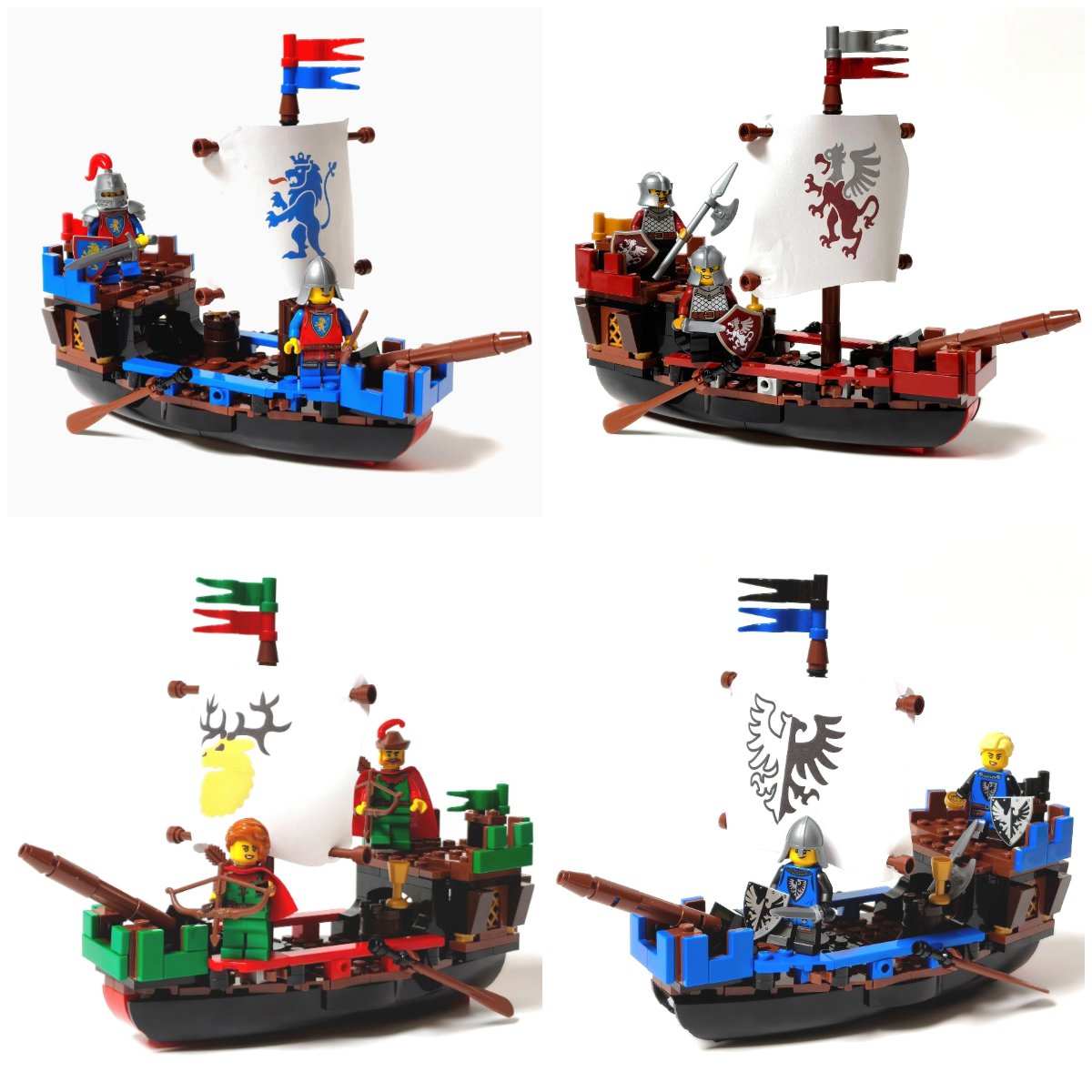 Flying New Colors: Re-theming the LEGO Ideas Sea Serpent