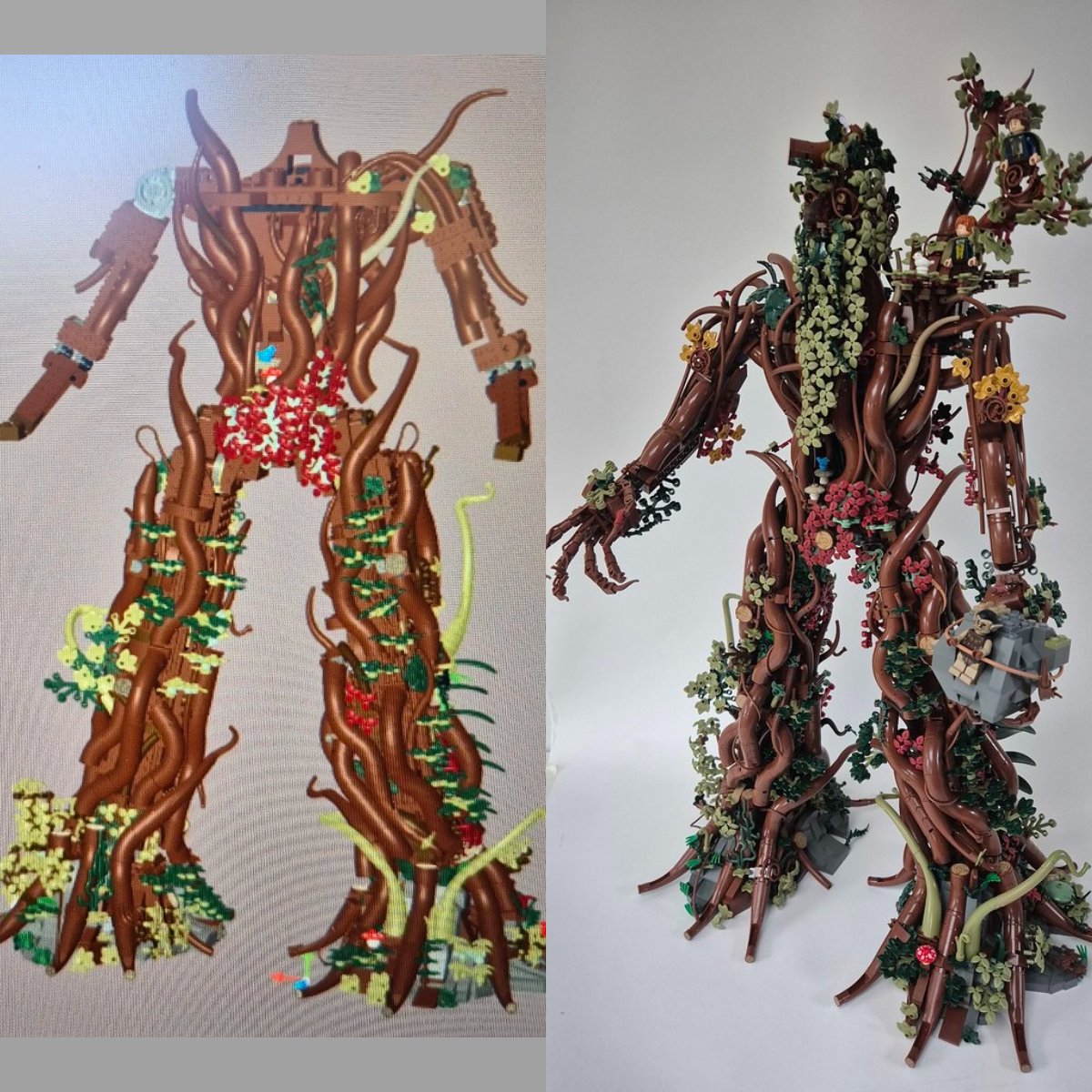 A Lush Behemoth: Bringing a LEGO Ent to Life