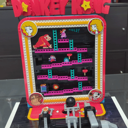 Automating the LEGO Donkey Kong Arcade: The Kong-o-Matic 2000