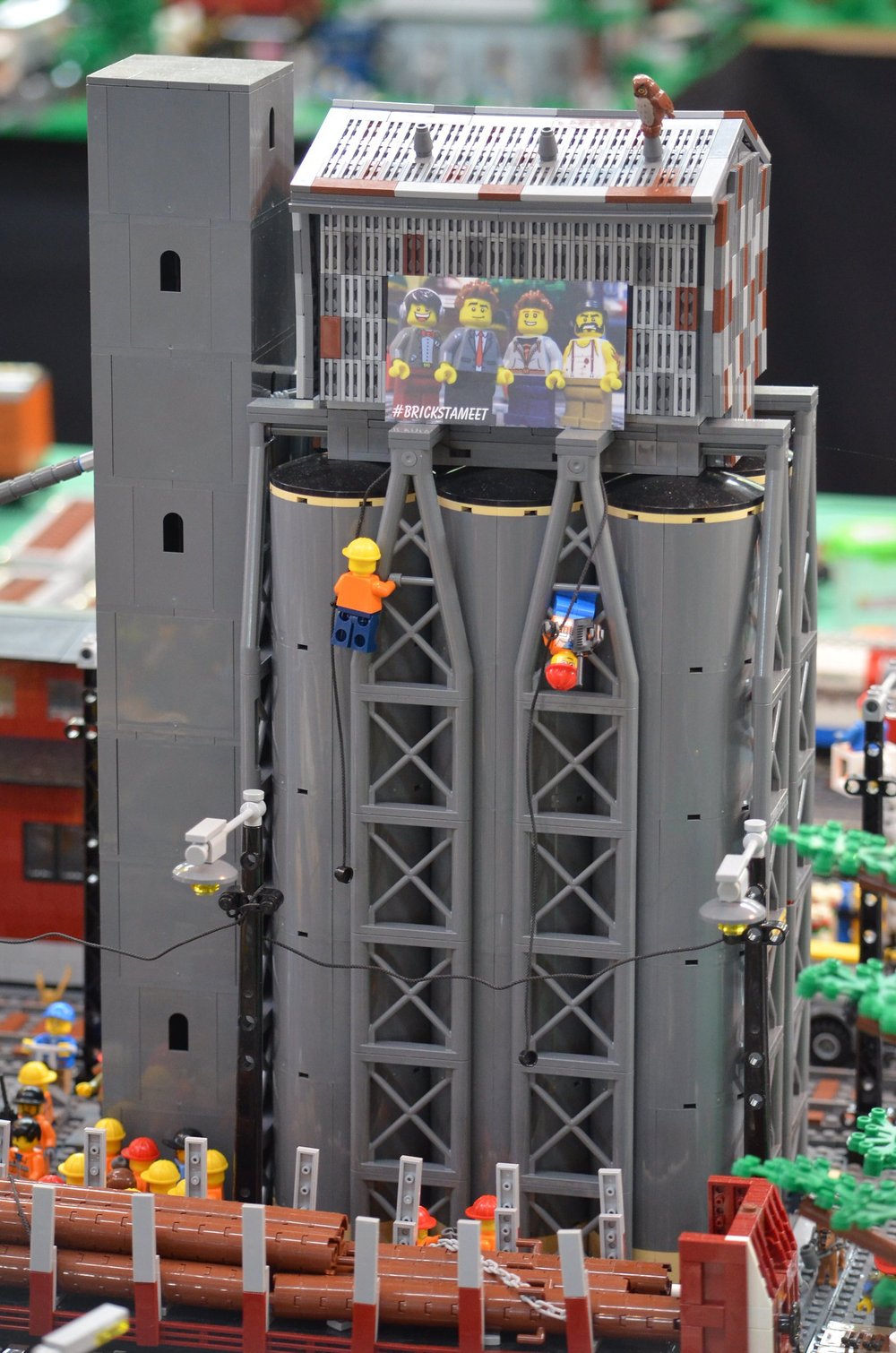 Silo With Logging Car Sarah